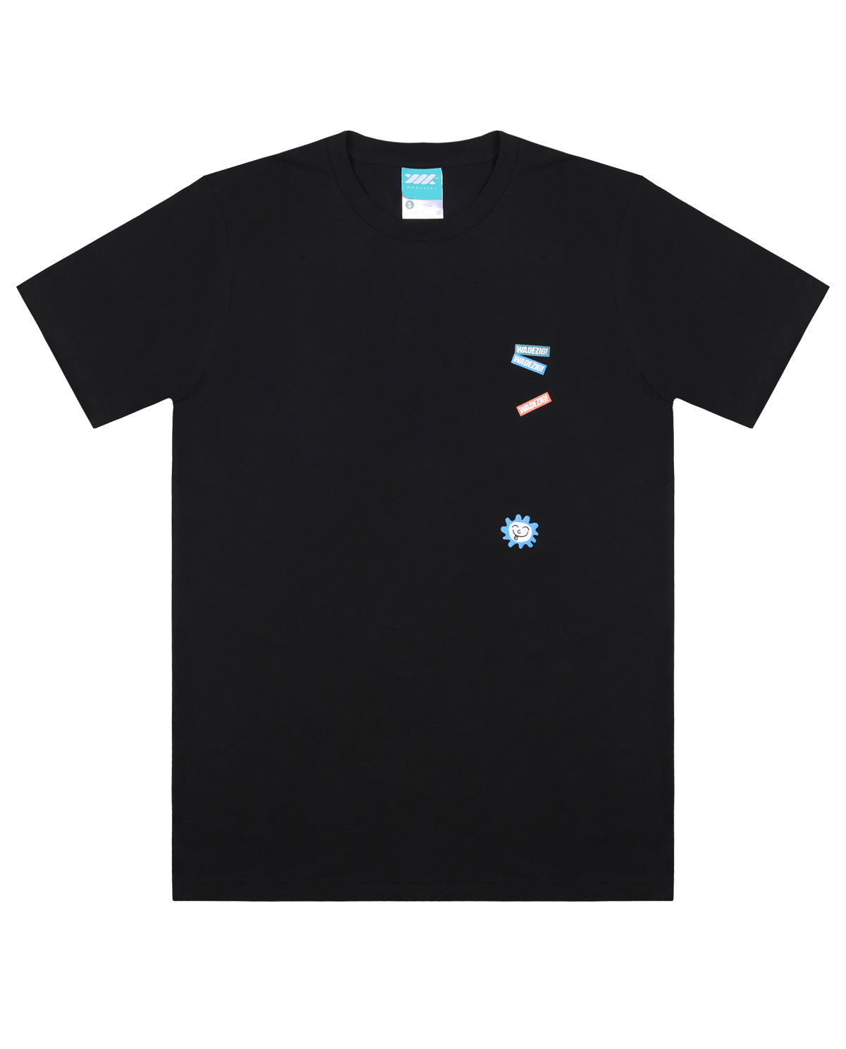 WADEZIG! T-SHIRT - COME PLAY BLACK
