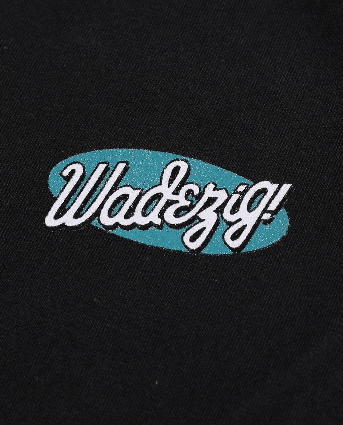 WADEZIG! T-SHIRT - BANNER BLACK