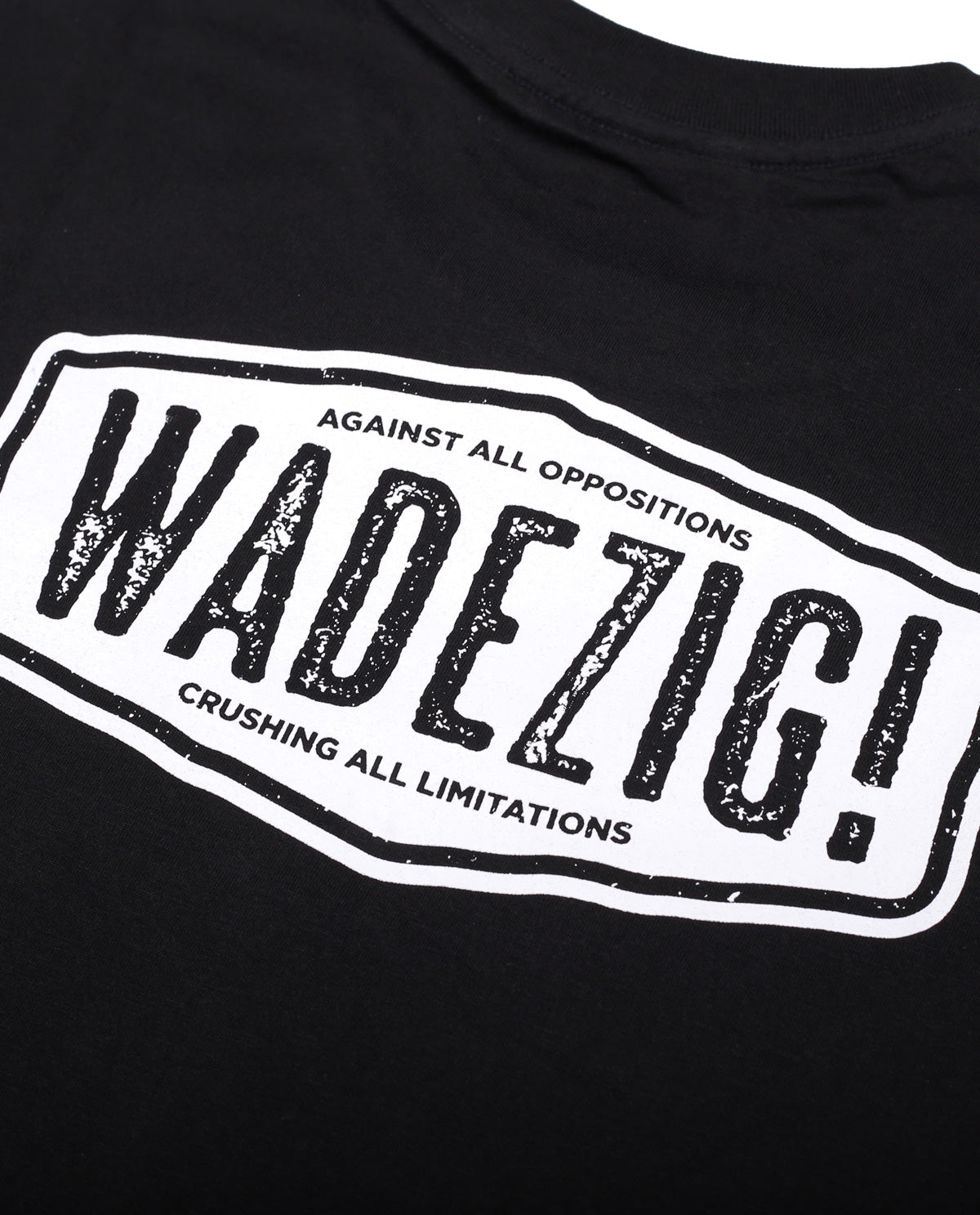 WADEZIG! T-SHIRT - ALOCAL BLACK