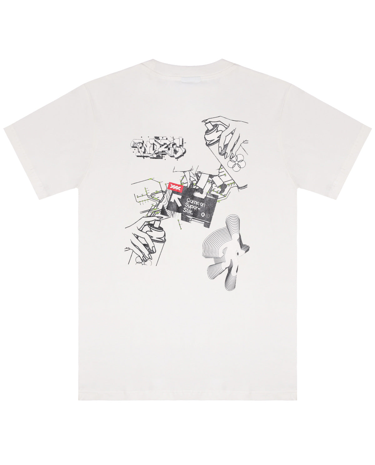 WADEZIG! T-SHIRT - MIXED BW