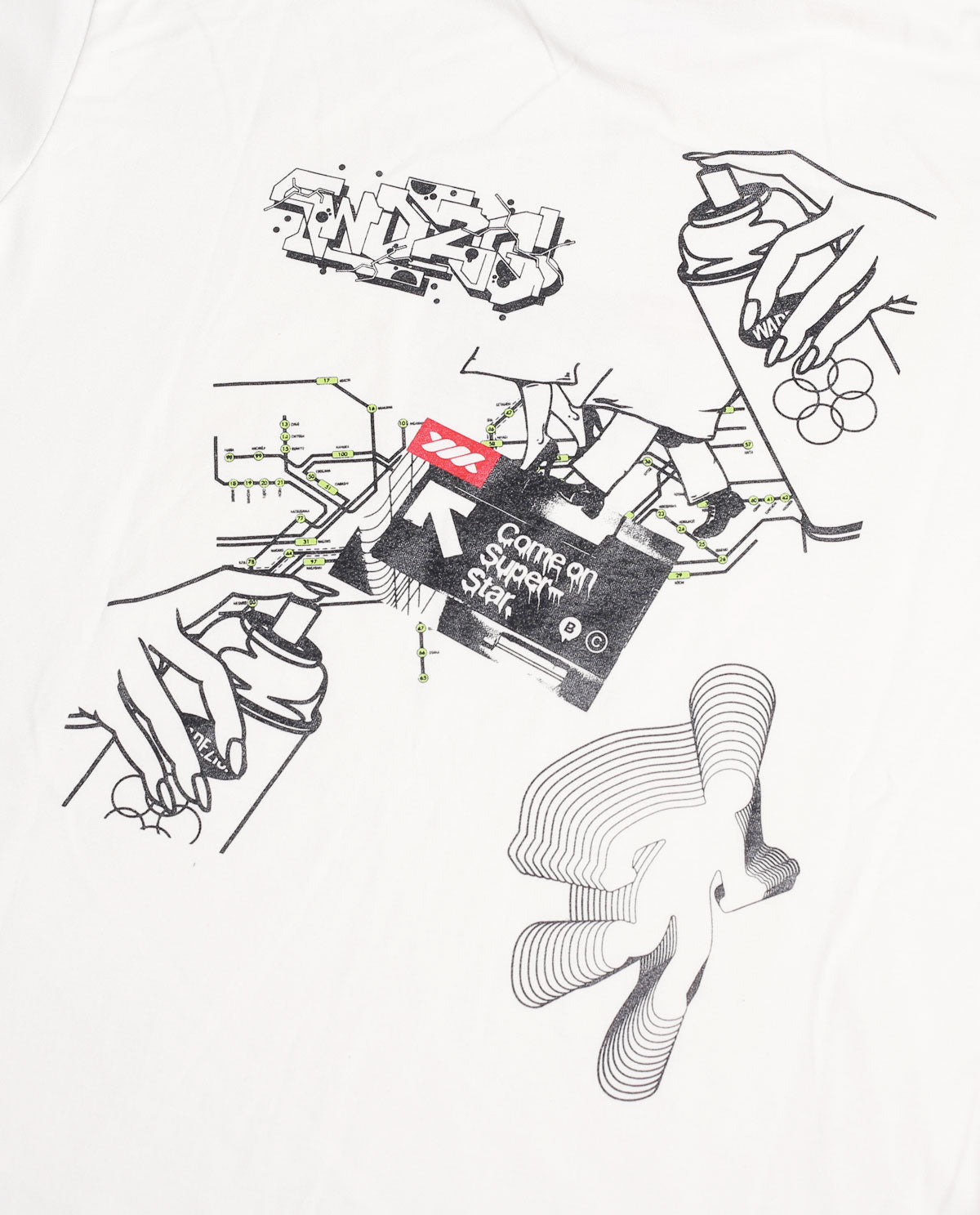 WADEZIG! T-SHIRT - MIXED BW