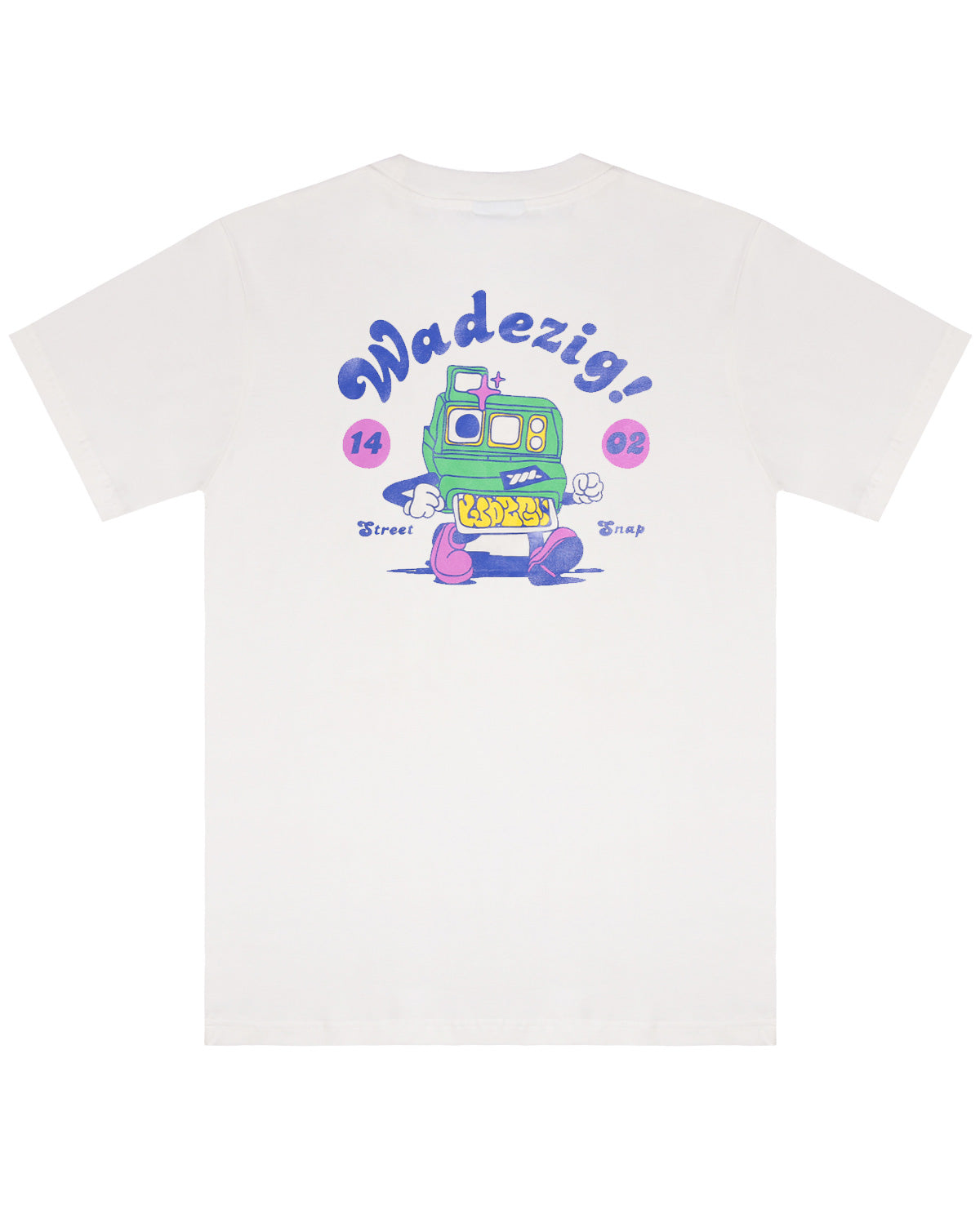 WADEZIG! T-SHIRT - SNAP BW