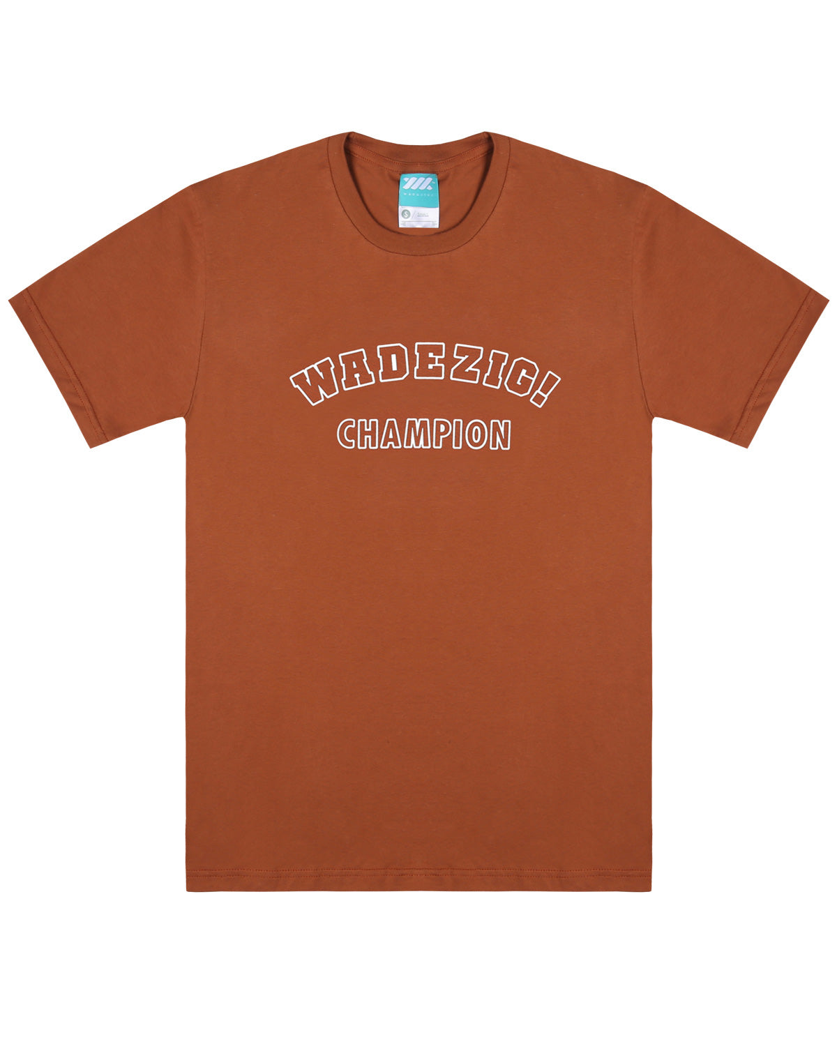 WADEZIG! T-SHIRT - CHAMPIONE CINNAMON