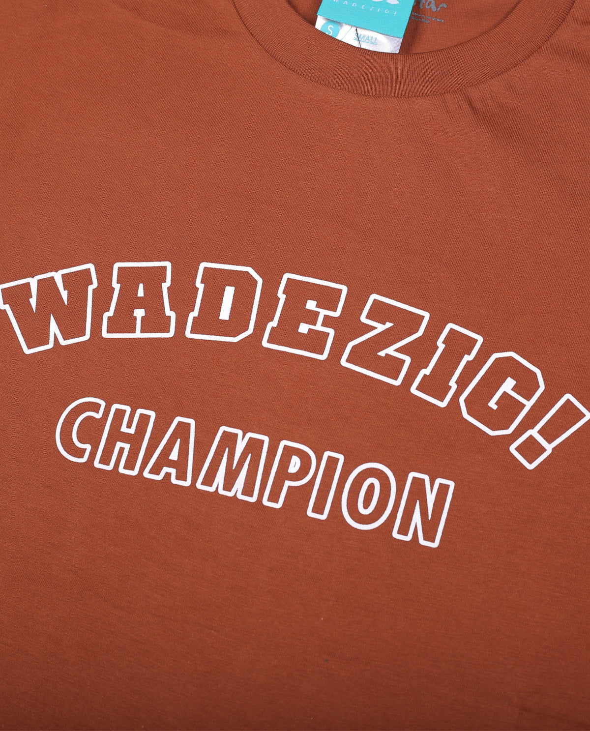 WADEZIG! T-SHIRT - CHAMPIONE CINNAMON