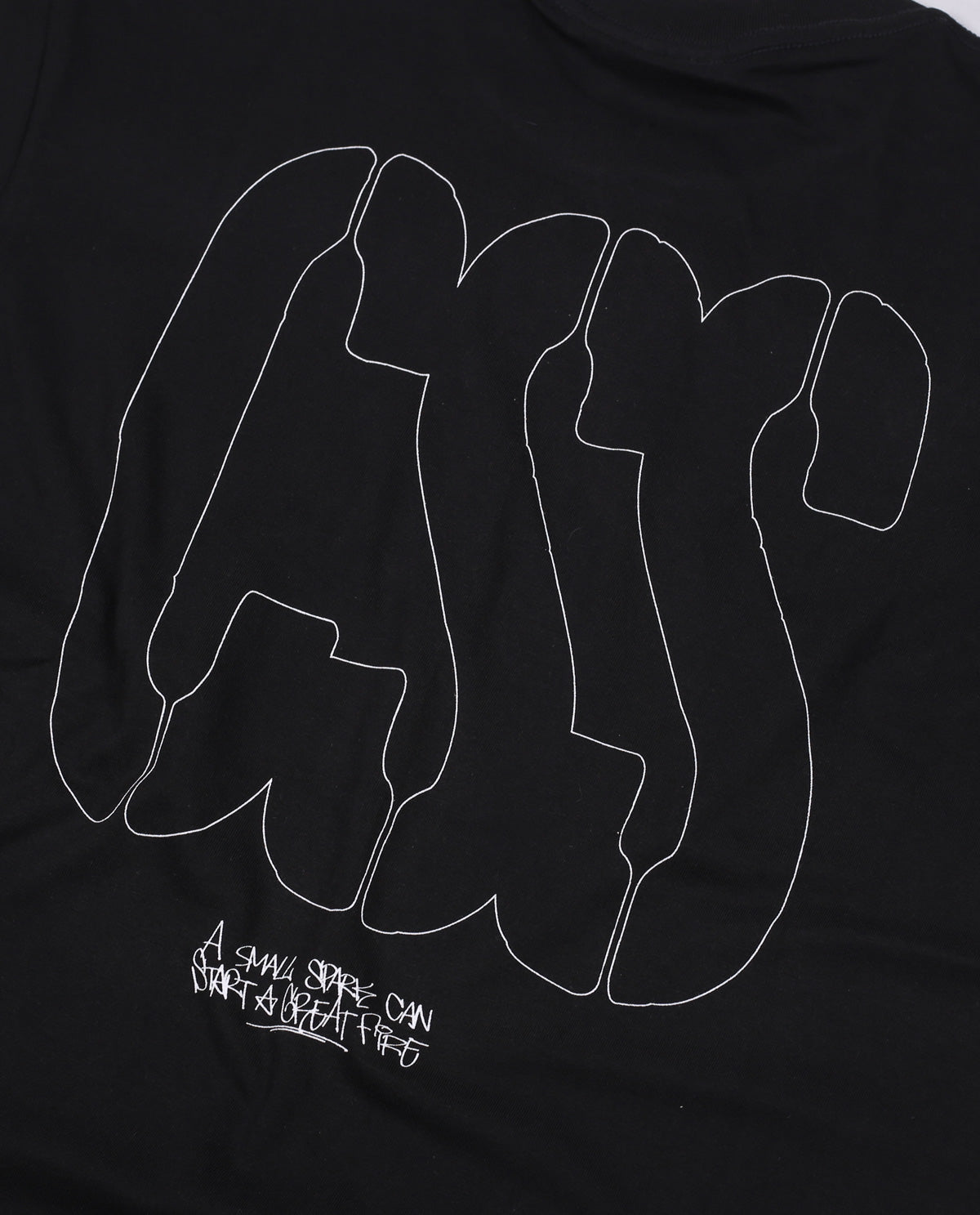WADEZIG! T-SHIRT - EXPRESSION BLACK