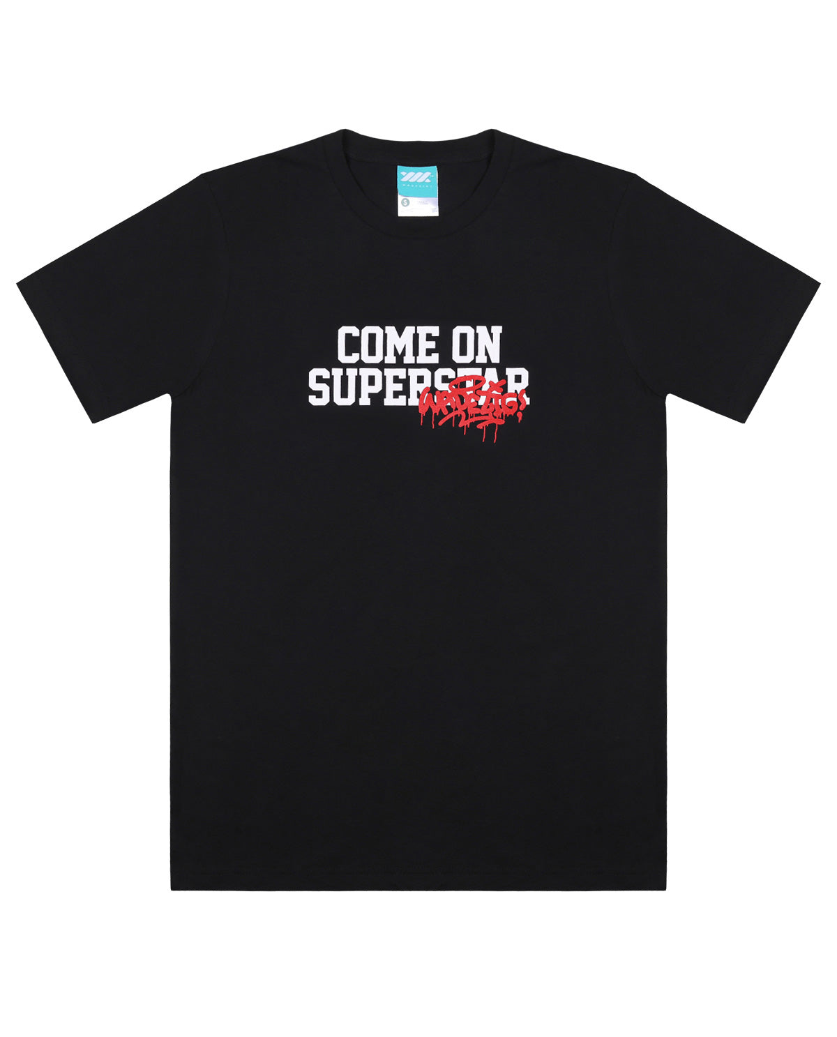 WADEZIG! T-SHIRT - BUFF TEE BLACK