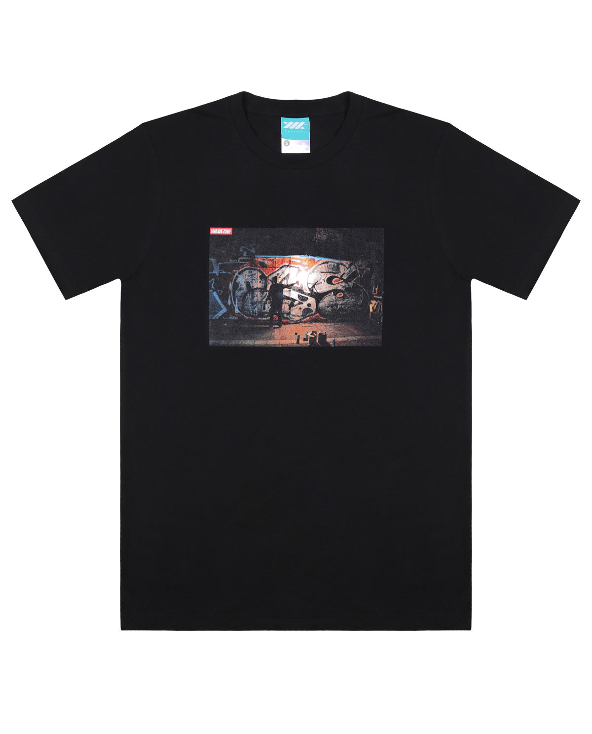 WADEZIG! T-SHIRT - BURN THA CITY BLACK