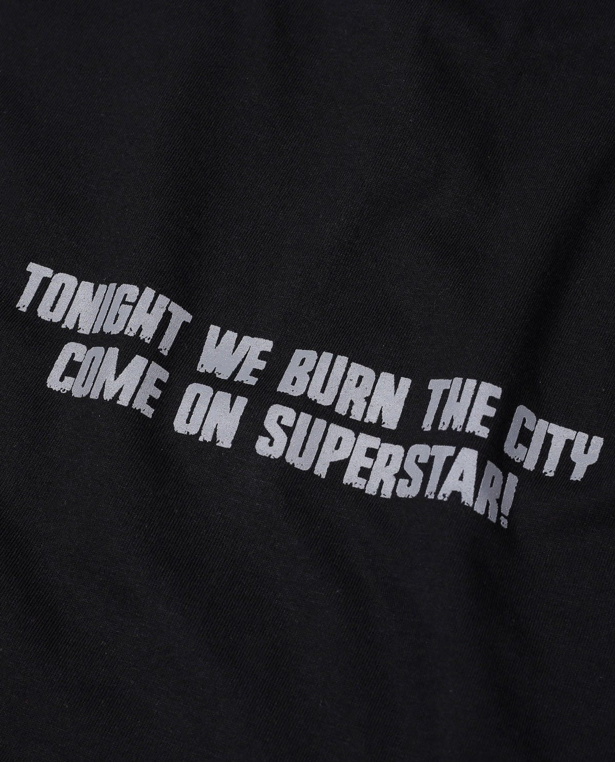 WADEZIG! T-SHIRT - BURN THA CITY BLACK