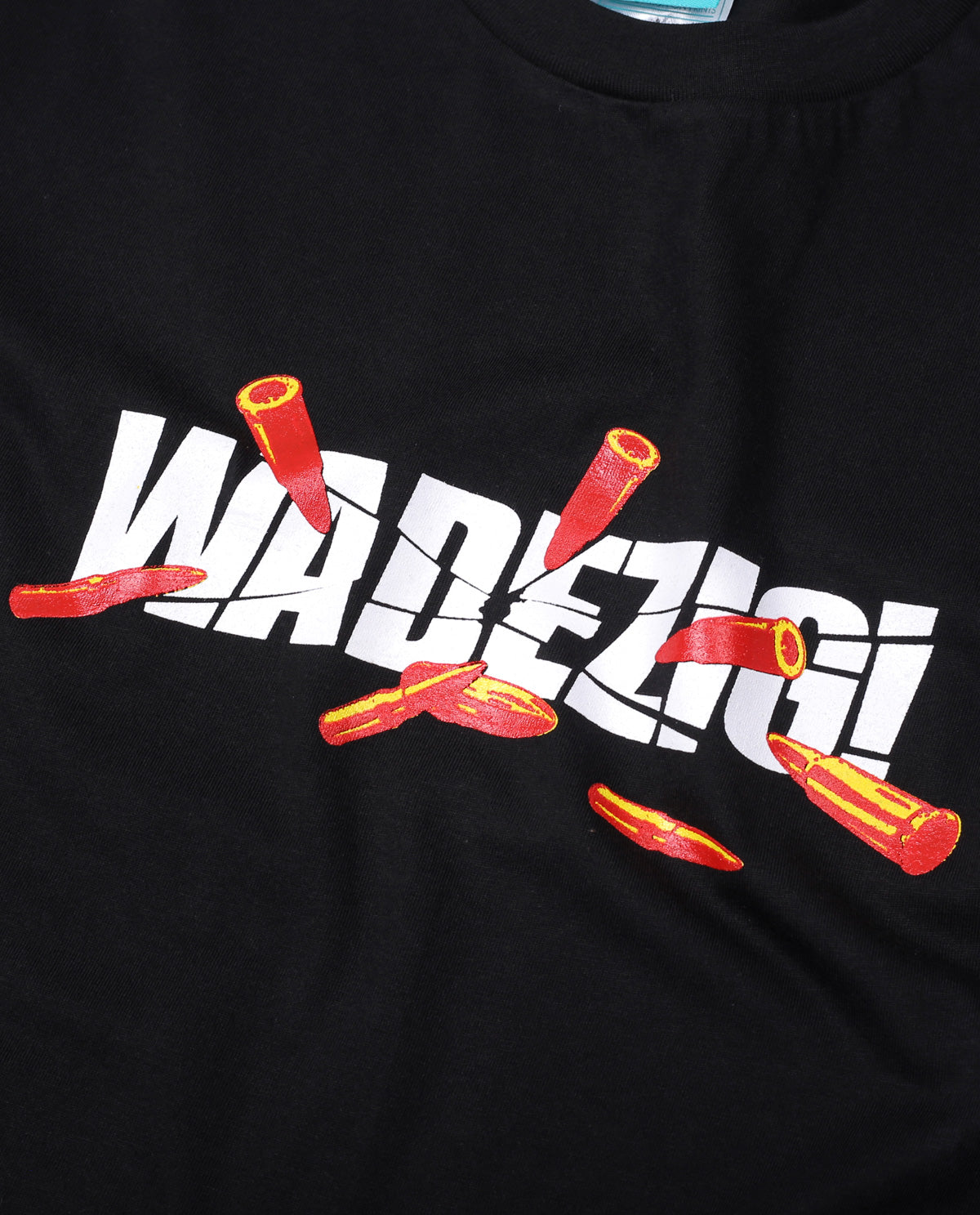 WADEZIG! T-SHIRT - BULLETOS FONT BLACK
