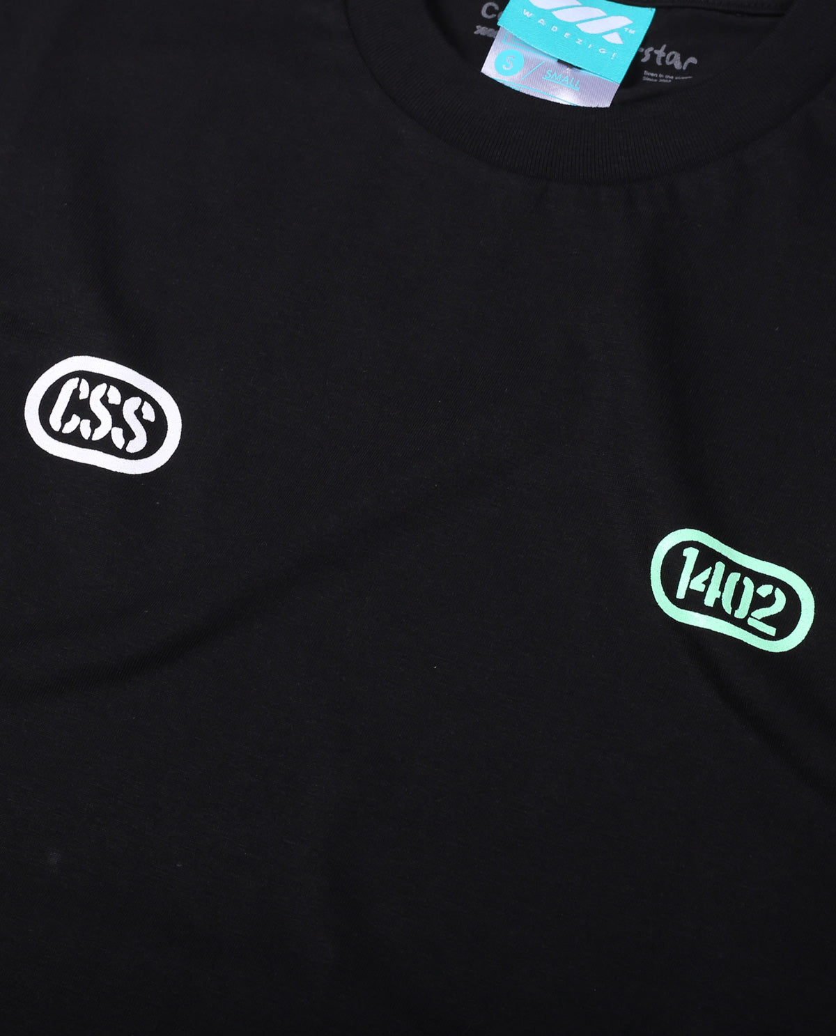 WADEZIG! T-SHIRT - WORDS BLACK