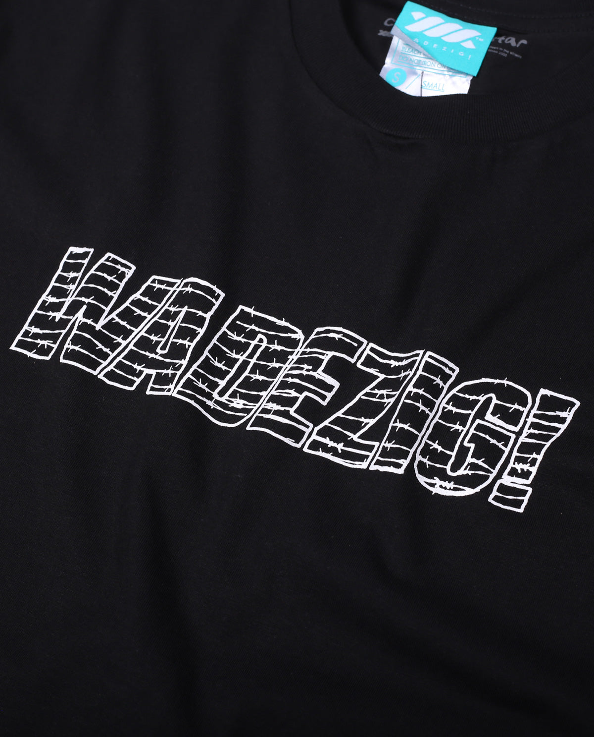 WADEZIG! T-SHIRT - WIRSIL BLACK