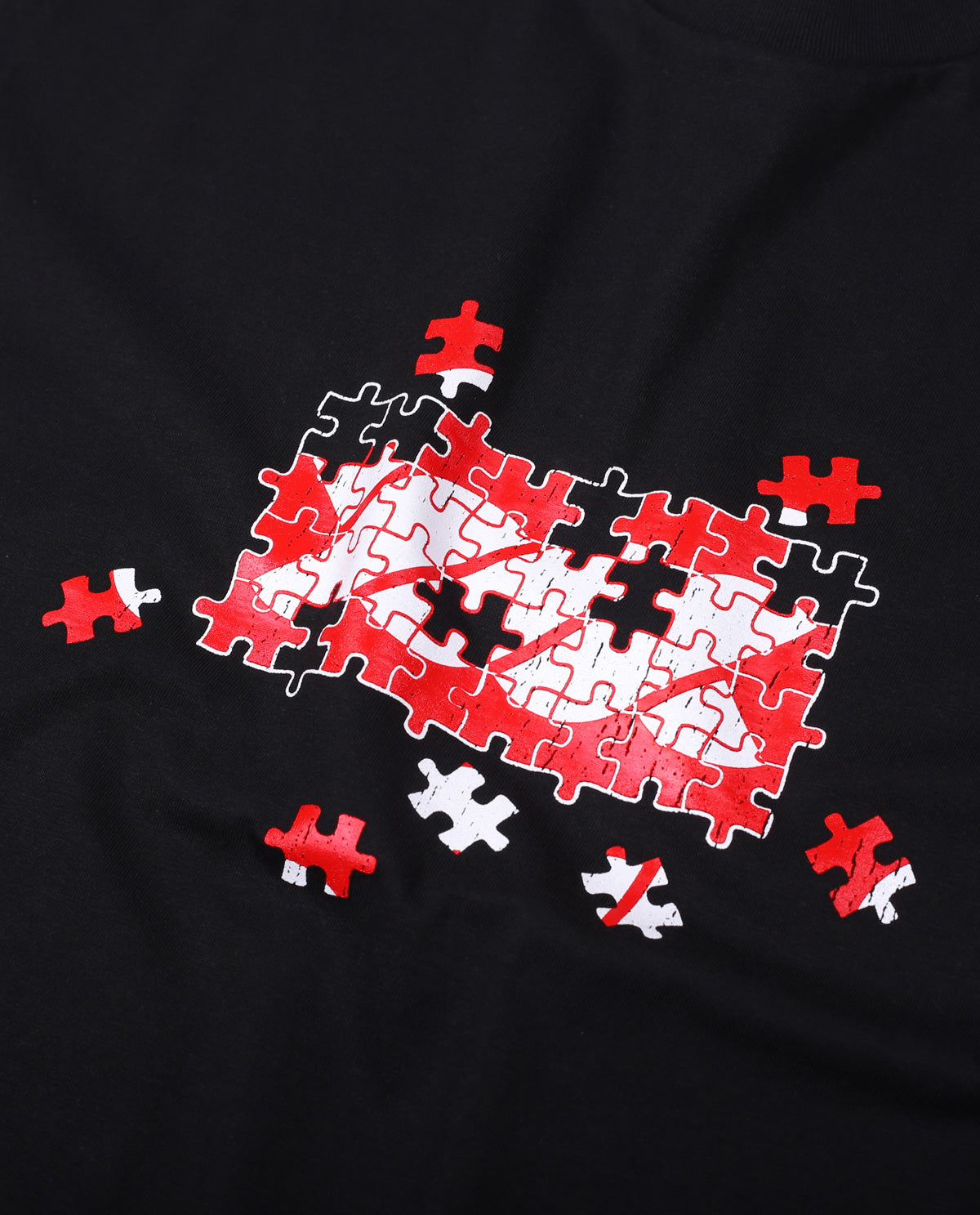 WADEZIG! T-SHIRT - PUZZLA BLACK