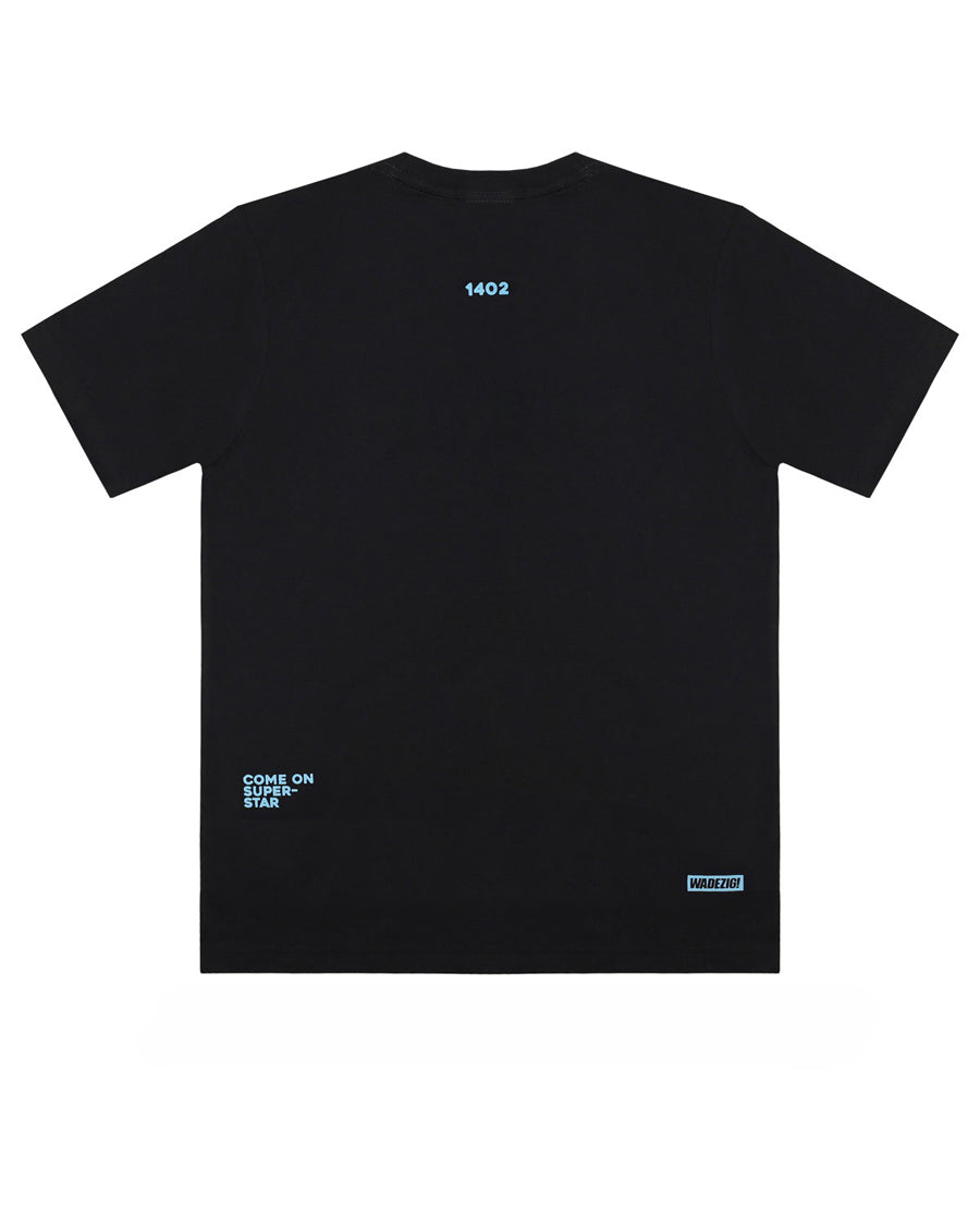 WADEZIG! T-SHIT - AMMA BOXY BLACK