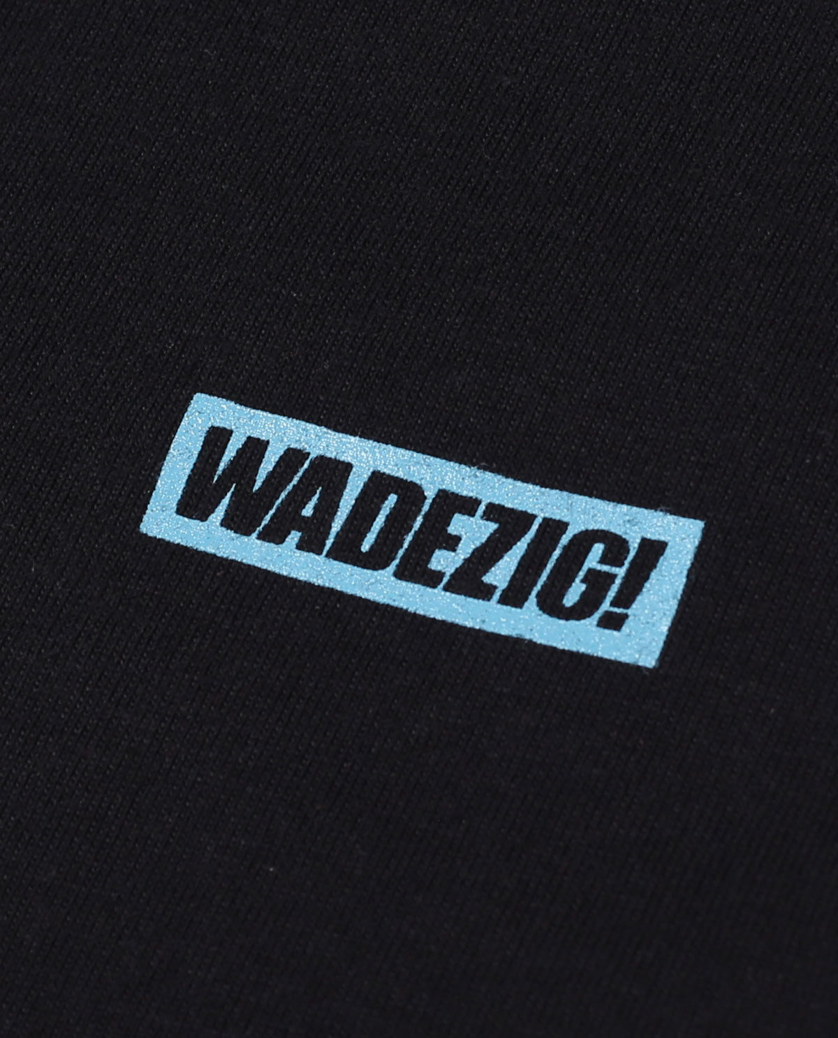WADEZIG! T-SHIT - AMMA BOXY BLACK