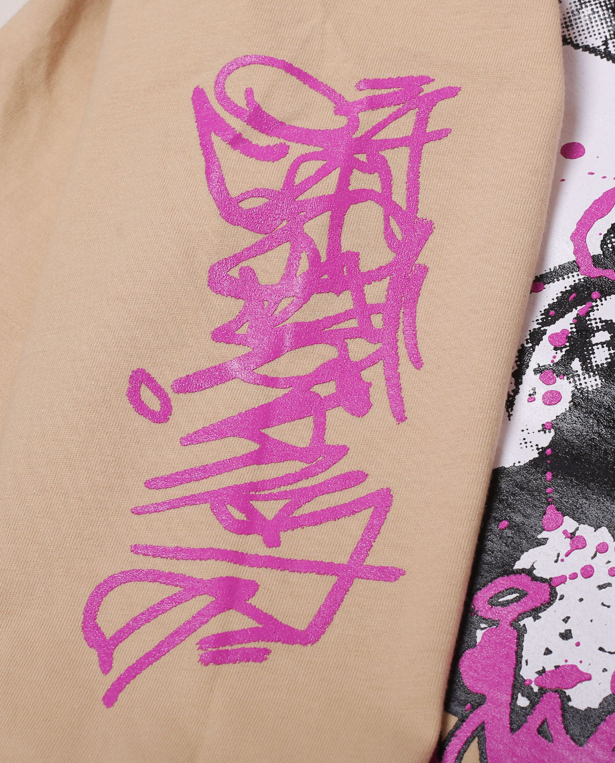 WADEZIG! T-SHIRT - PLEYAA LS CREAM