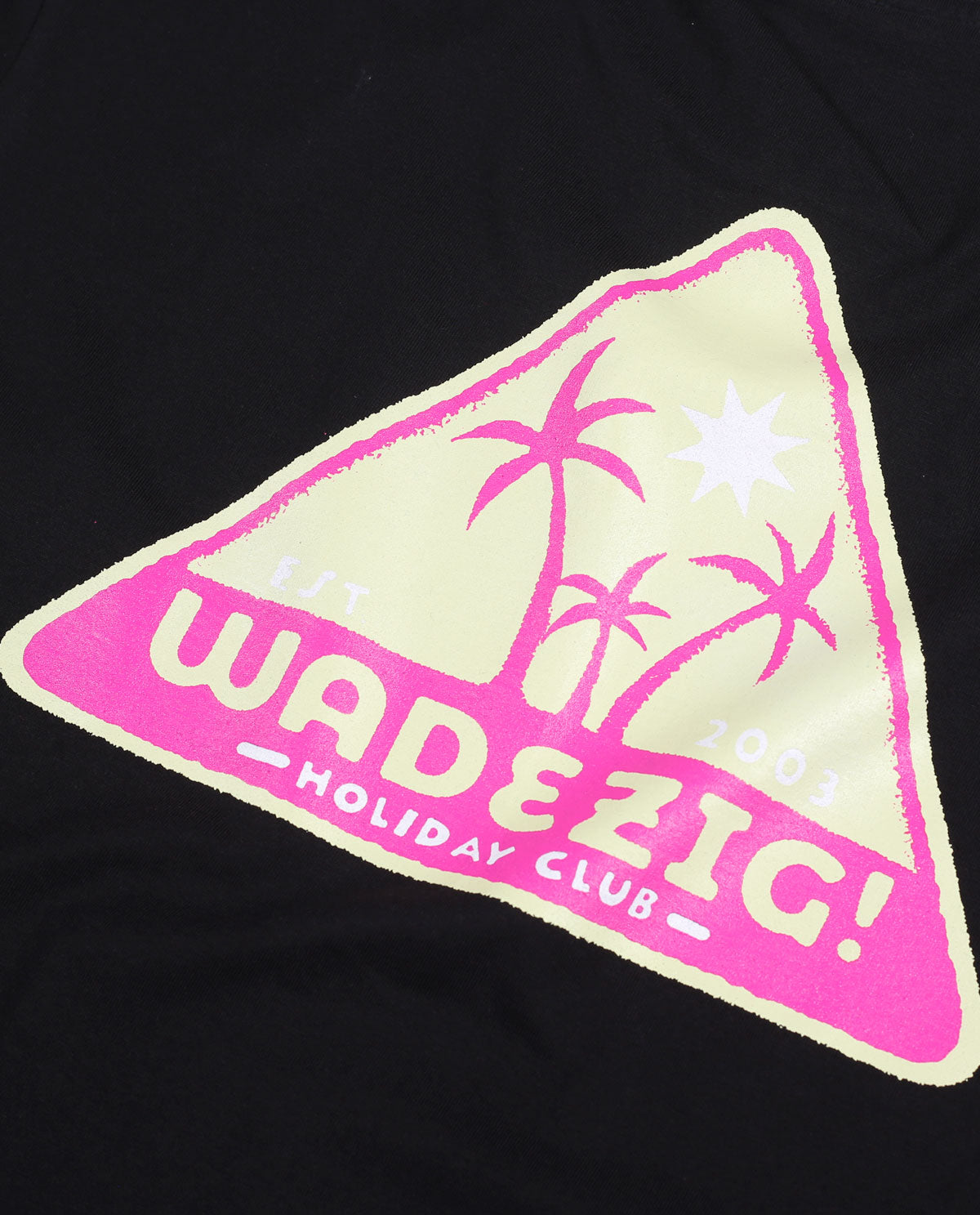 WADEZIG! T-SHIRT - HOLIYAY BLACK