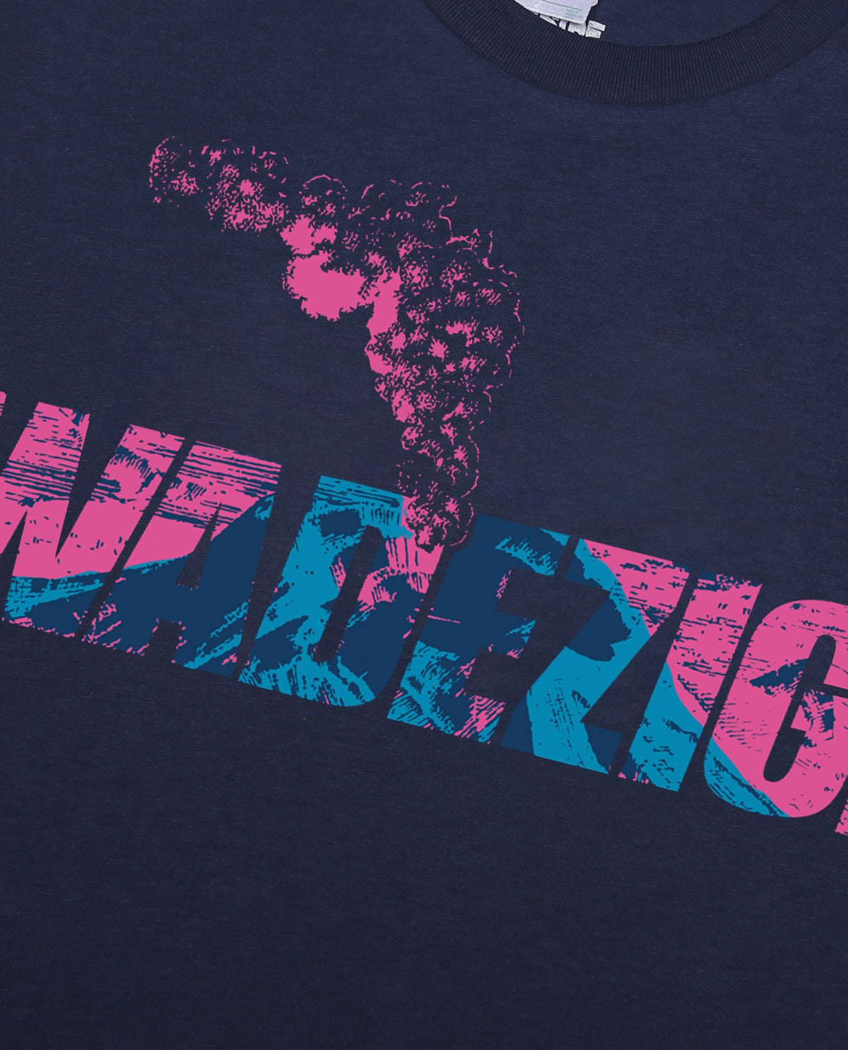 WADEZIG! T-SHIRT - VULCANO NAVY