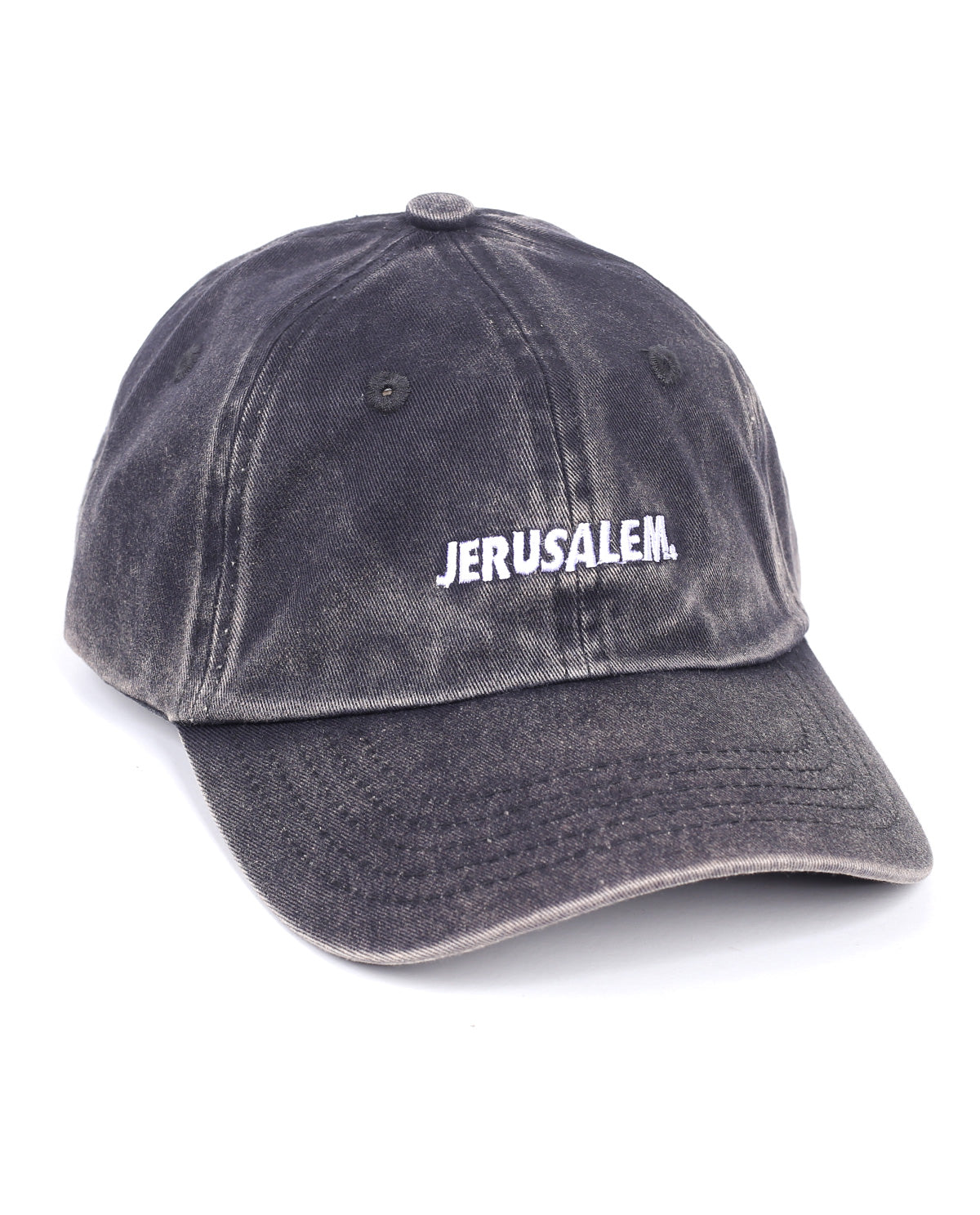 WADEZIG! T-SHIRT - JERUSALEM WASHED DADHAT BLACK