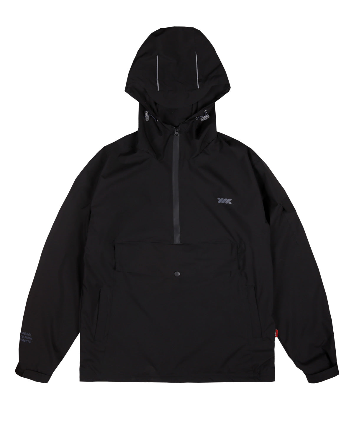 WADEZIG! JACKET - DIZZER CAGOULE BLACK