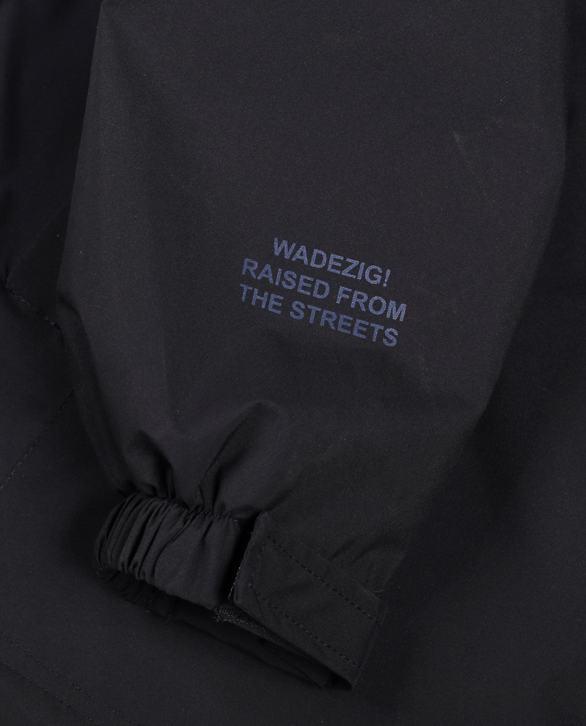 WADEZIG! JACKET - DIZZER CAGOULE BLACK