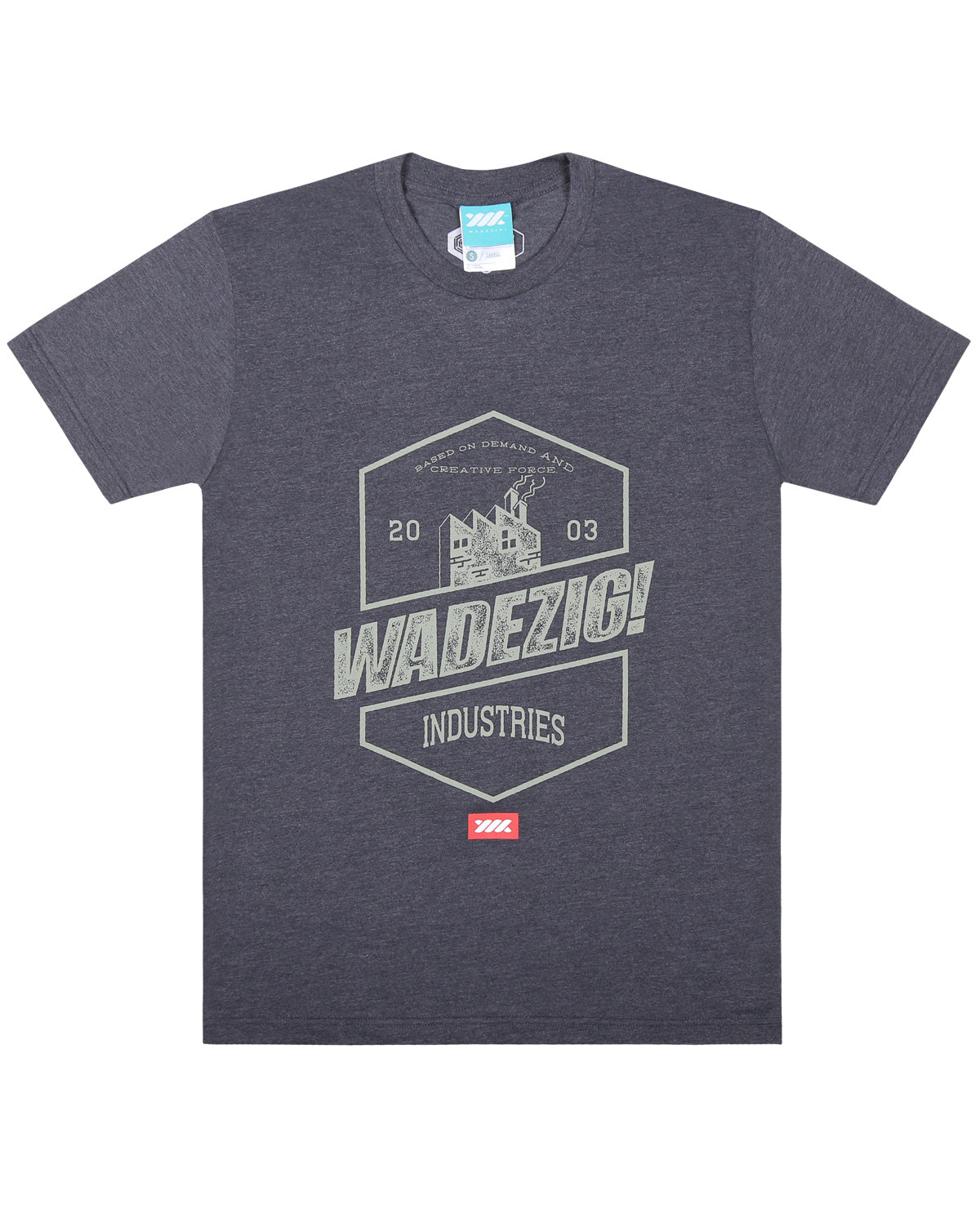 WADEZIG! T-SHIRT - LABOUR BLACK