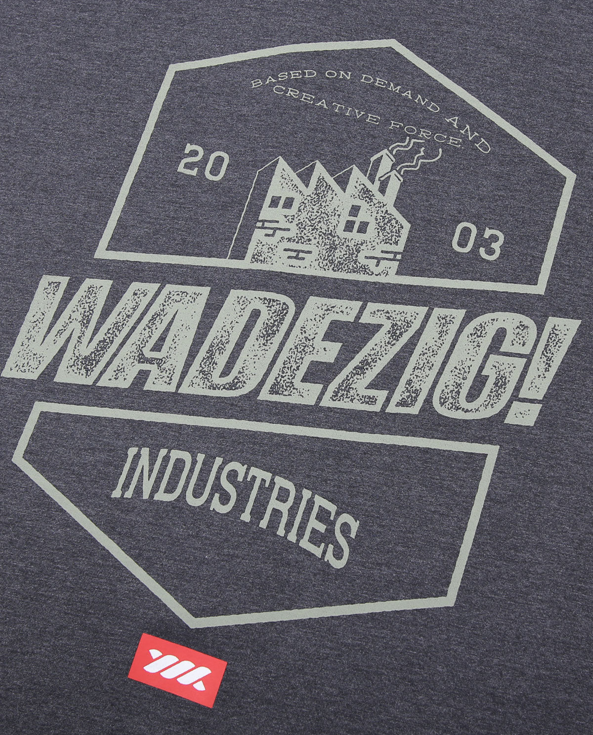 WADEZIG! T-SHIRT - LABOUR BLACK