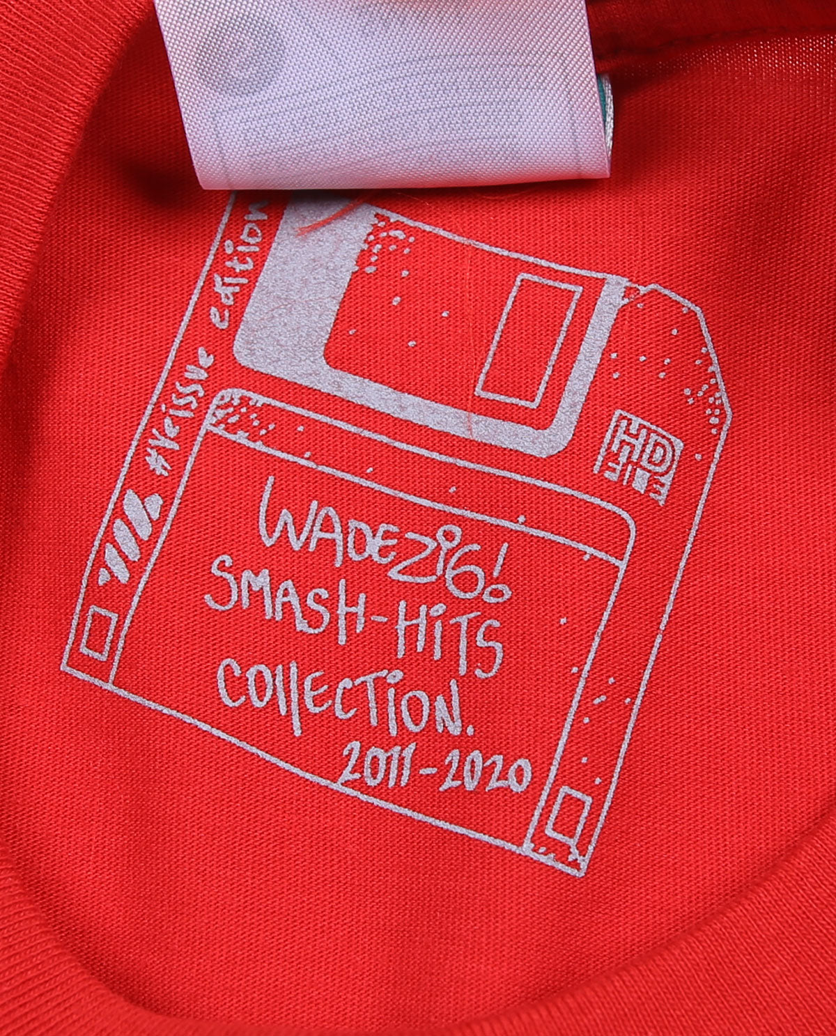 WADEZIG! T-SHIRT - SMASH HIT TONE RED