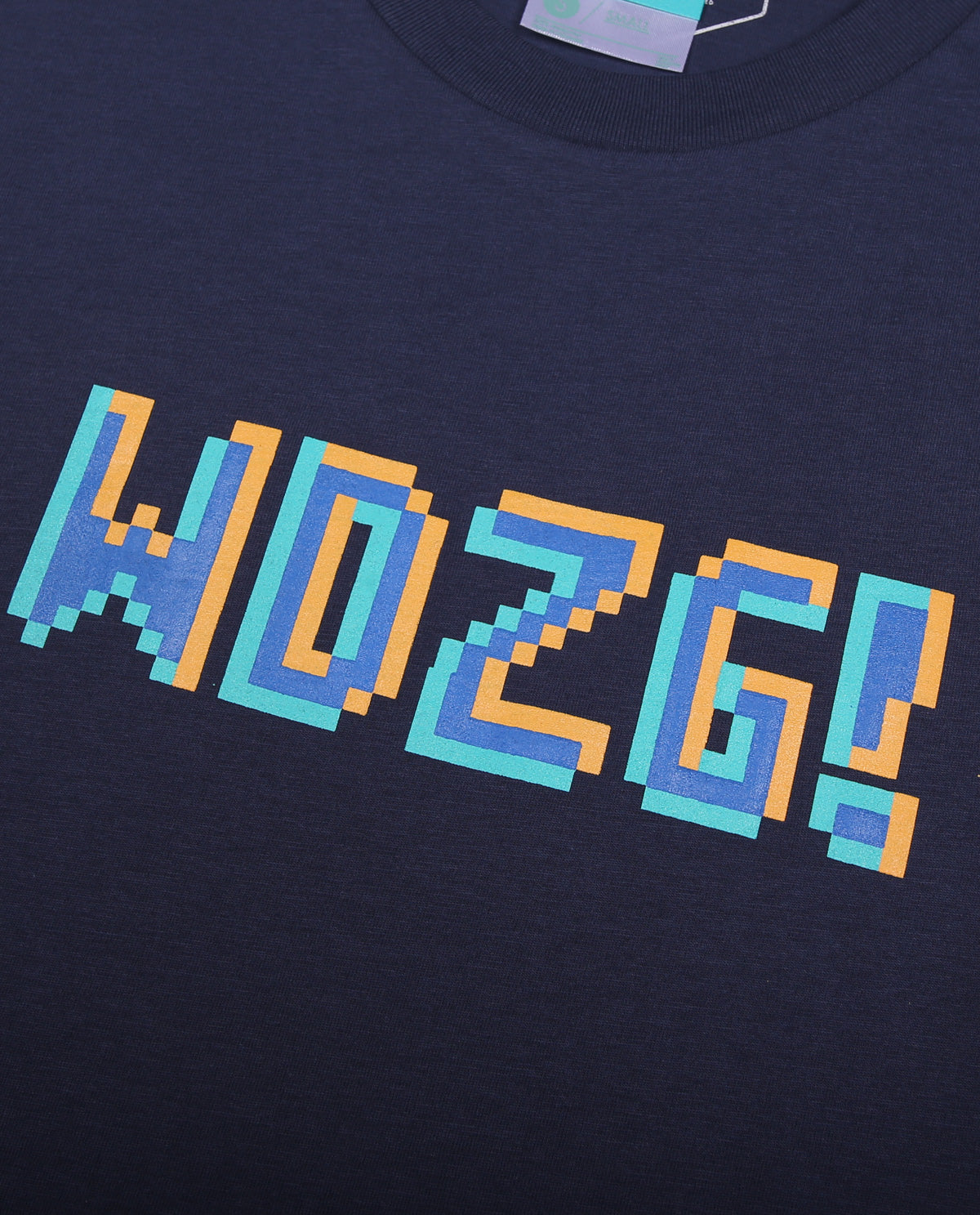 WADEZIG! T-SHIRT - PIXEL NAVY