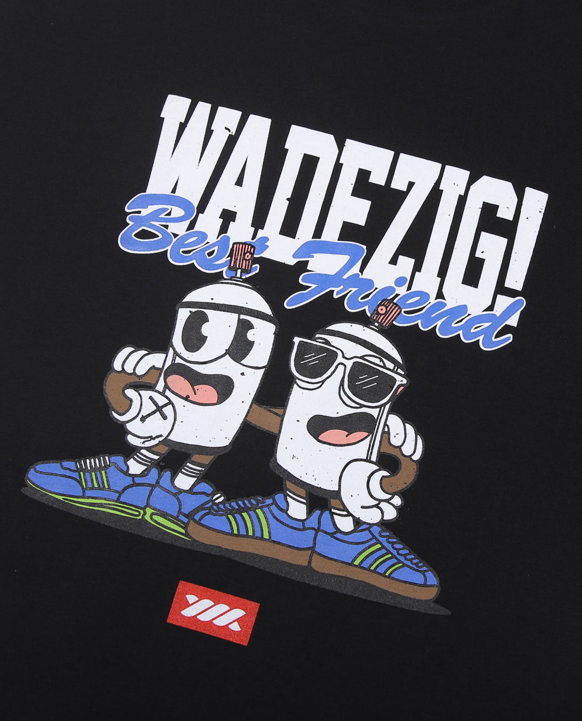 WADEZIG! T-SHIRT - BFF BLACK