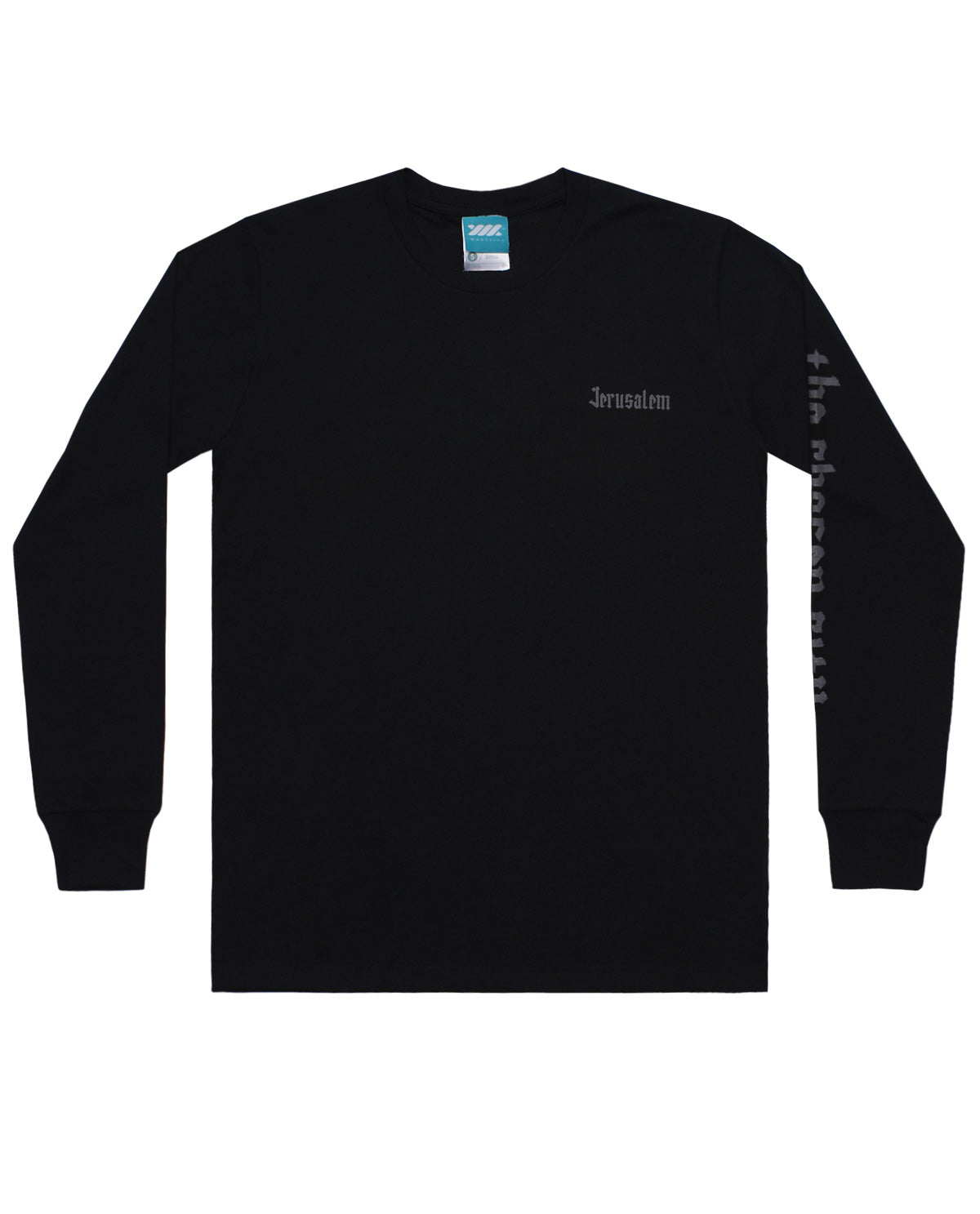 WADEZIG! T-SHIRT - CHOOSEN CITY LS BLACK