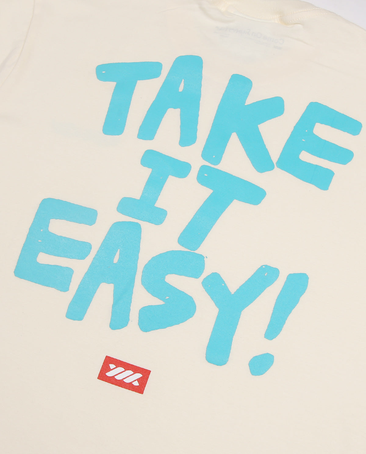 WADEZIG! T-SHIRT - TAKE IT EASY CREAM