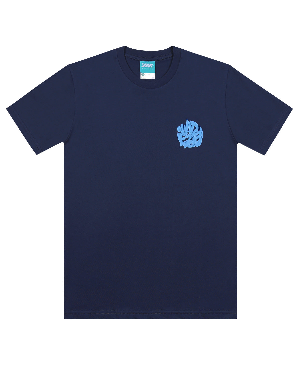 WADEZIG! T-SHIRT - THE CIRCLE NAVY