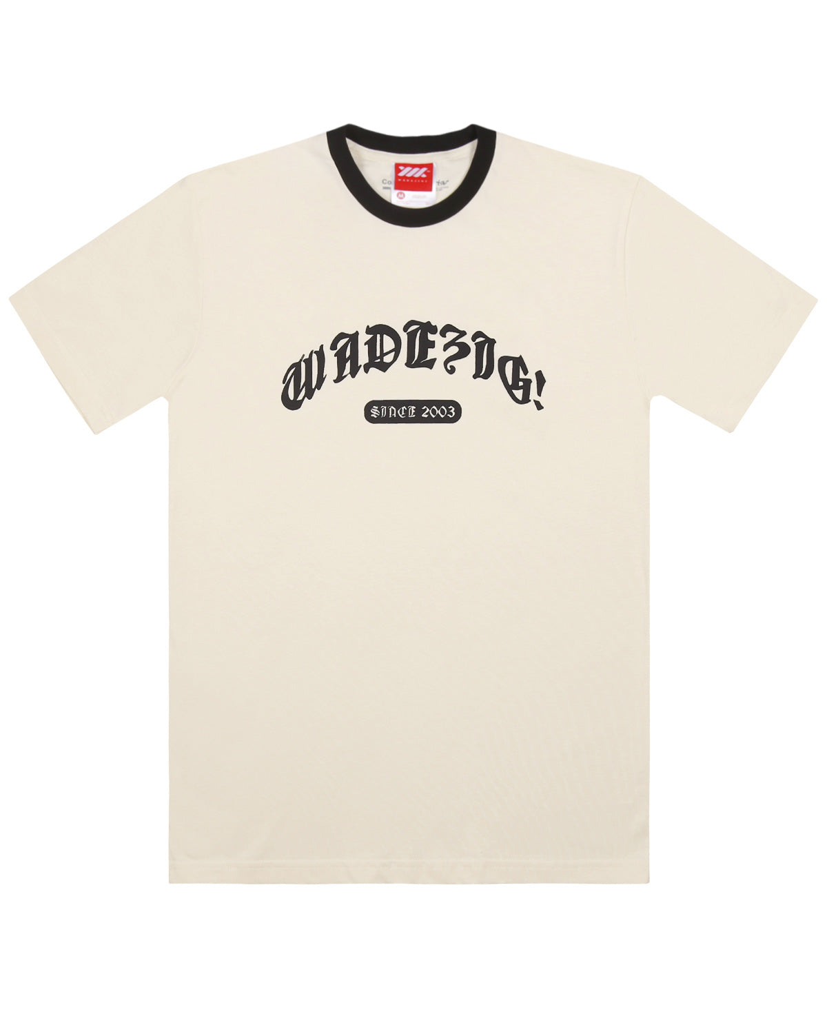 WADEZIG! T-SHIRT - CANTARA CREAM