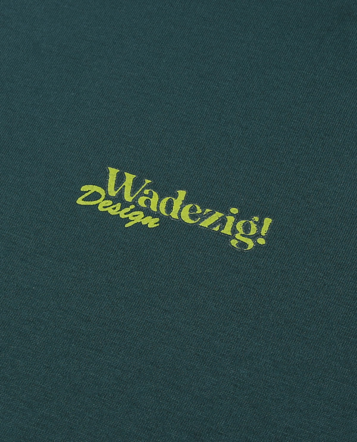 WADEZIG! T-SHIRT - TAKE A REST GREEN