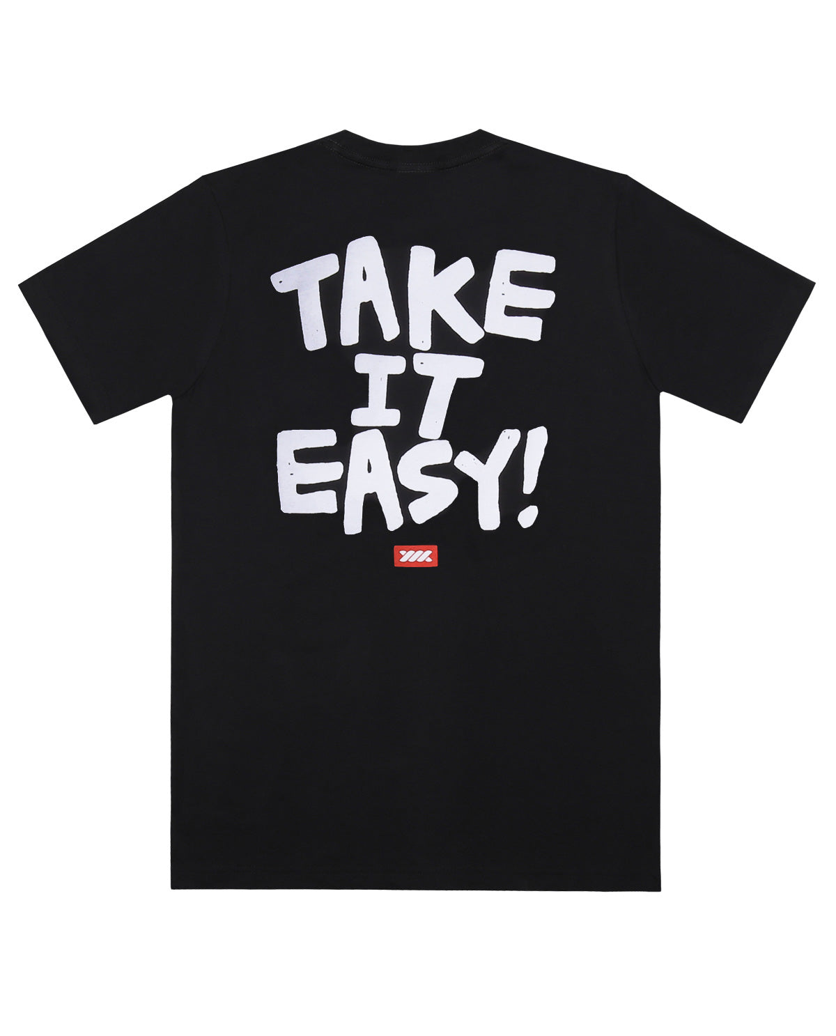 WADEZIG! T-SHIRT - TAKE IT EASY BLACK