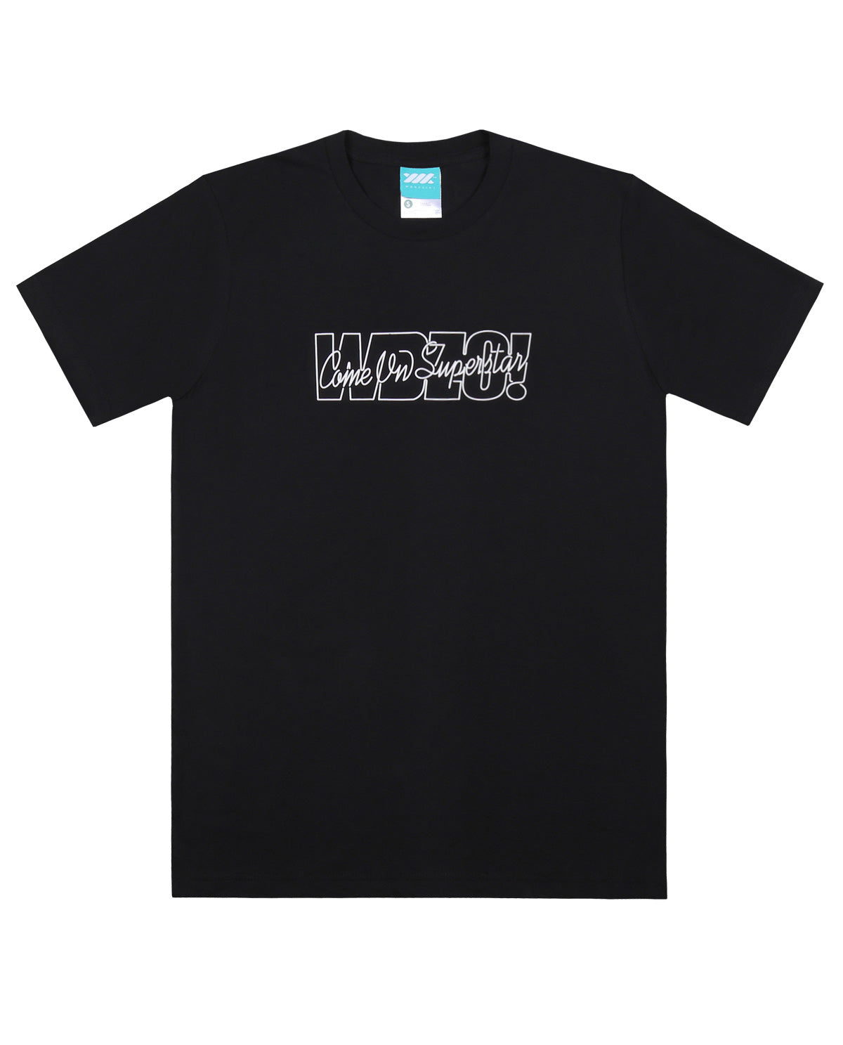 WADEZIG! T-SHIRT - CONTINUE SIMPLY BLACK