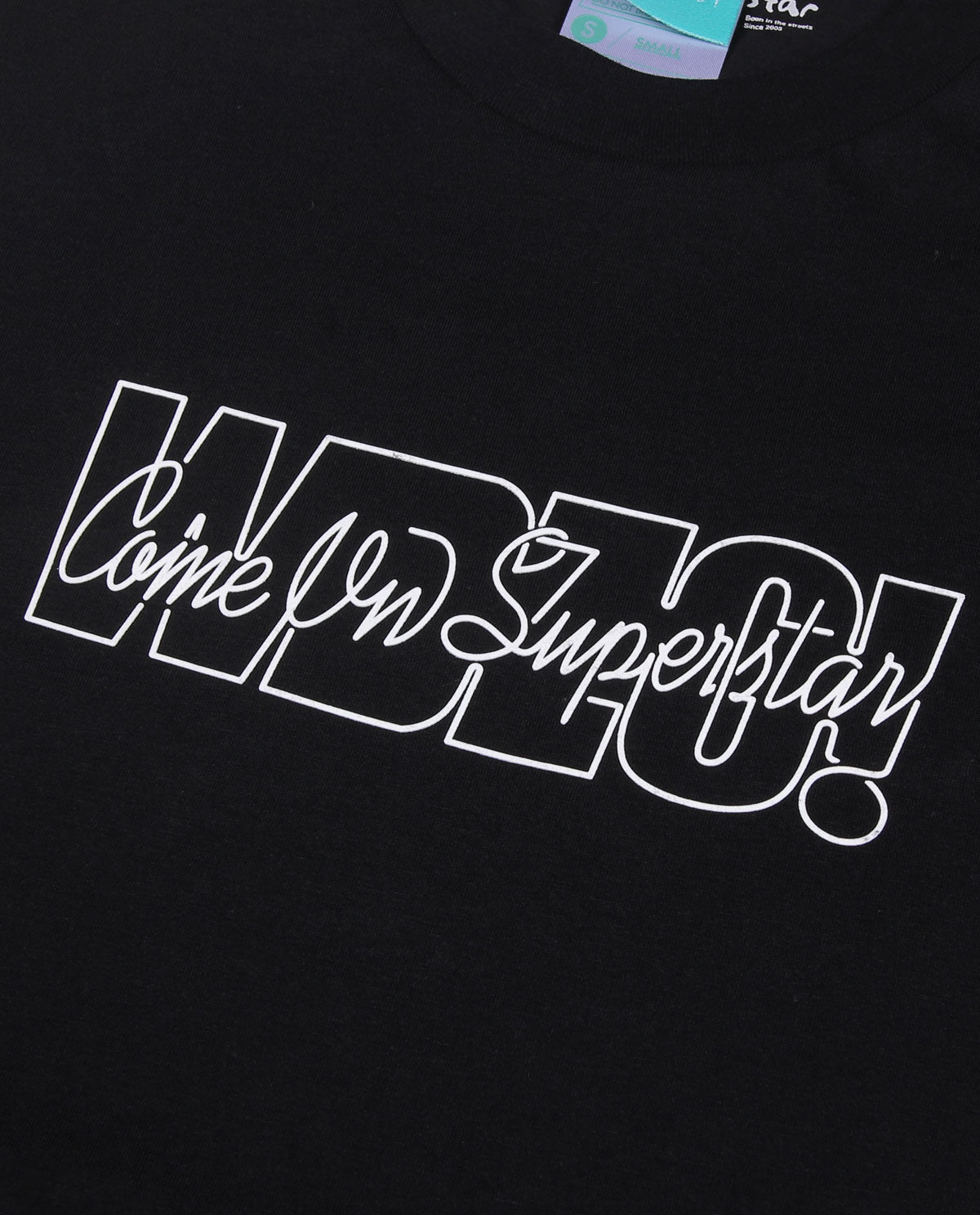 WADEZIG! T-SHIRT - CONTINUE SIMPLY BLACK
