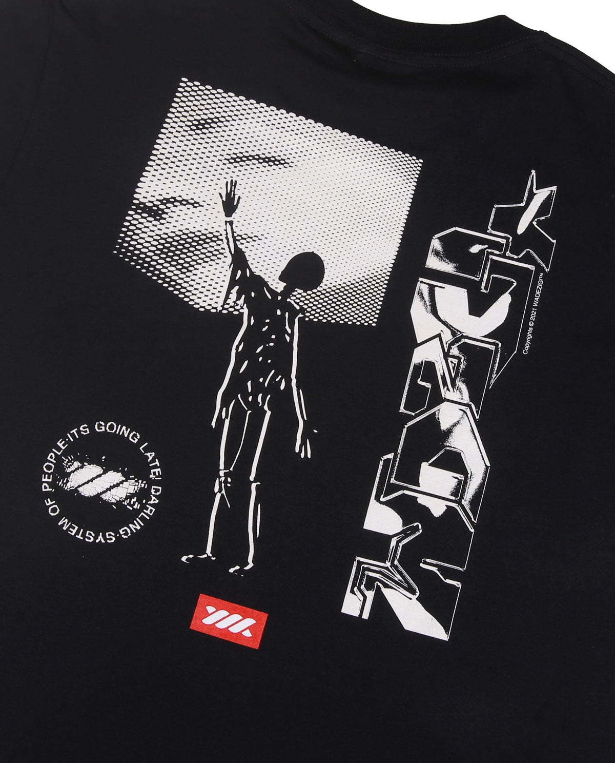 WADEZIG! T-SHIRT - SYSTEM BLACK