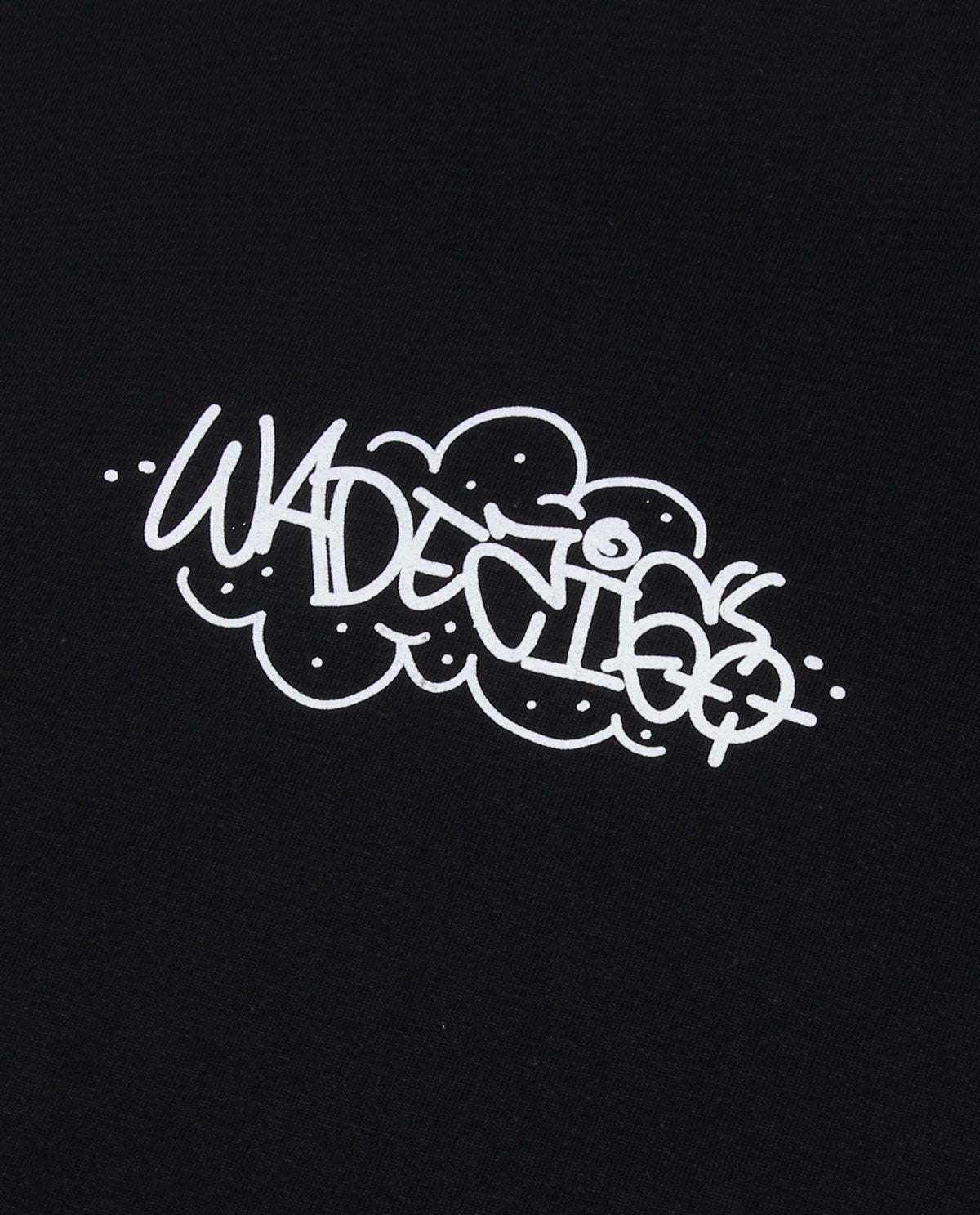 WADEZIG! T-SHIRT - ALPHA TAG BLACK