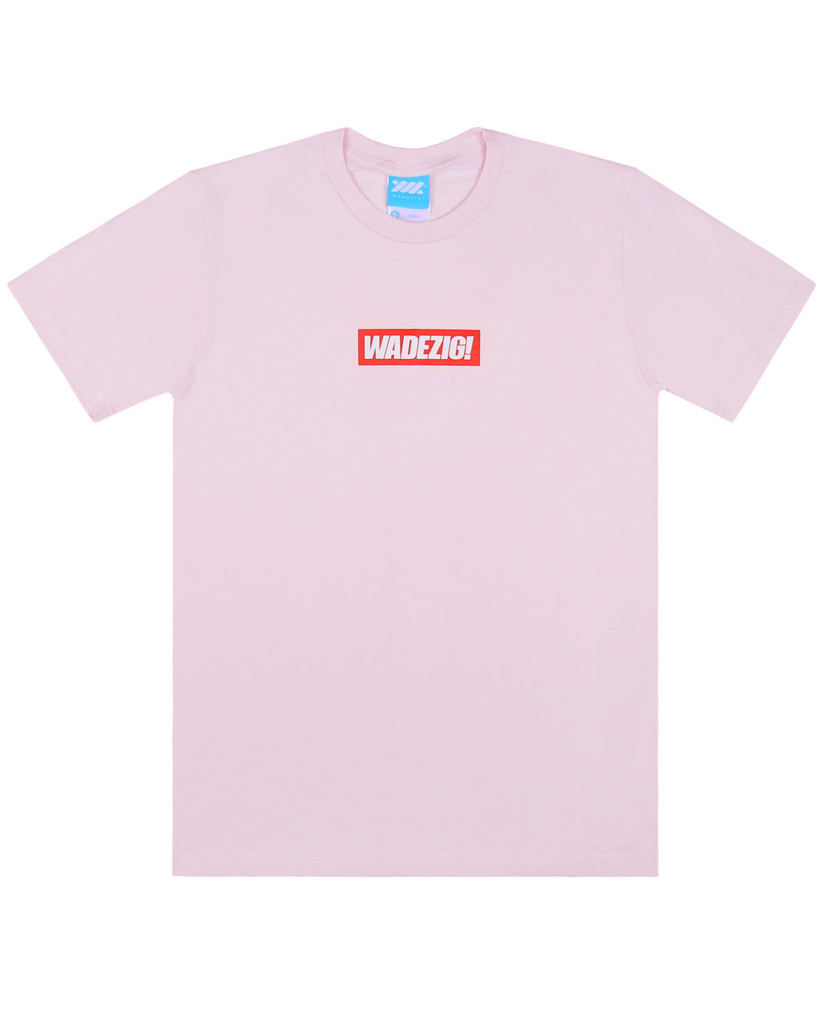 WADEZIG! T-SHIRT - REDBOX BABY PEACH