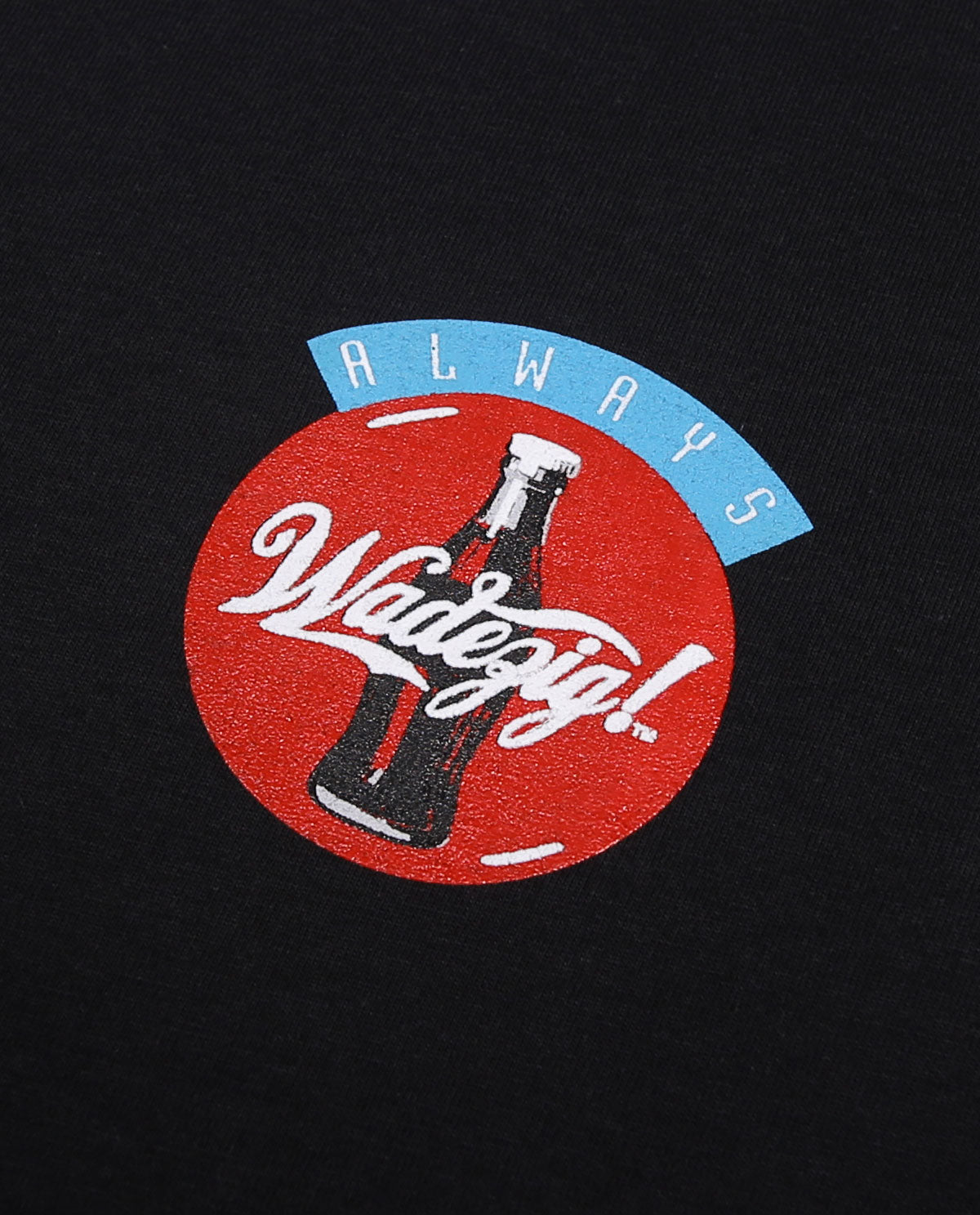 WADEZIG! T-SHIRT - ALWAYS BLACK