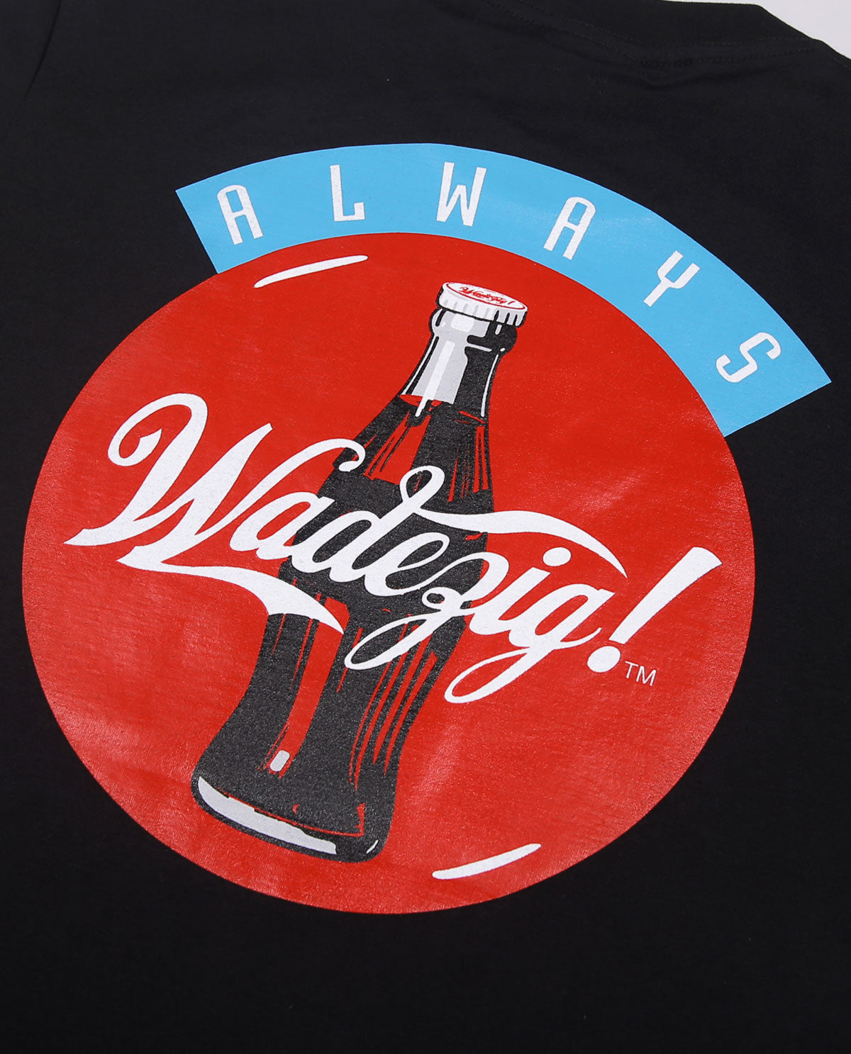 WADEZIG! T-SHIRT - ALWAYS BLACK