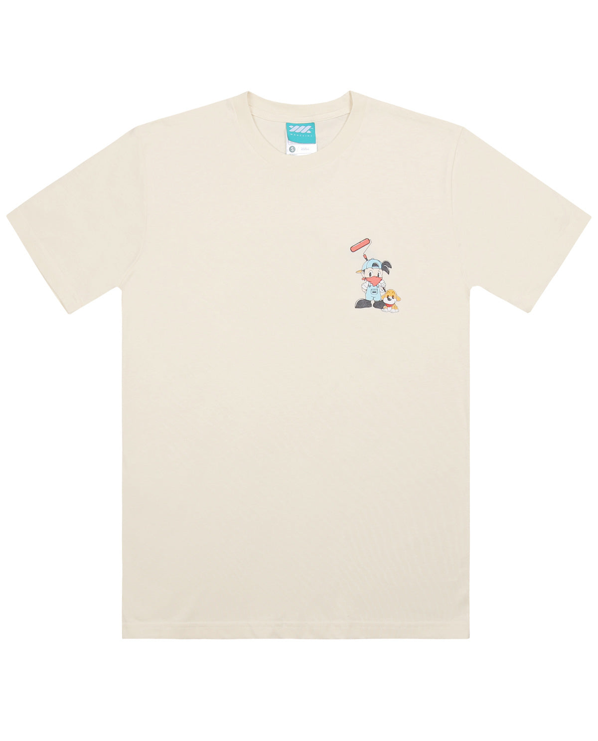 WADEZIG! T-SHIRT - GAMES CREAM