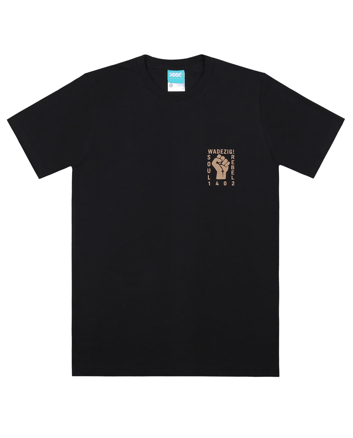 WADEZIG! T-SHIRT - HIDDING BLACK