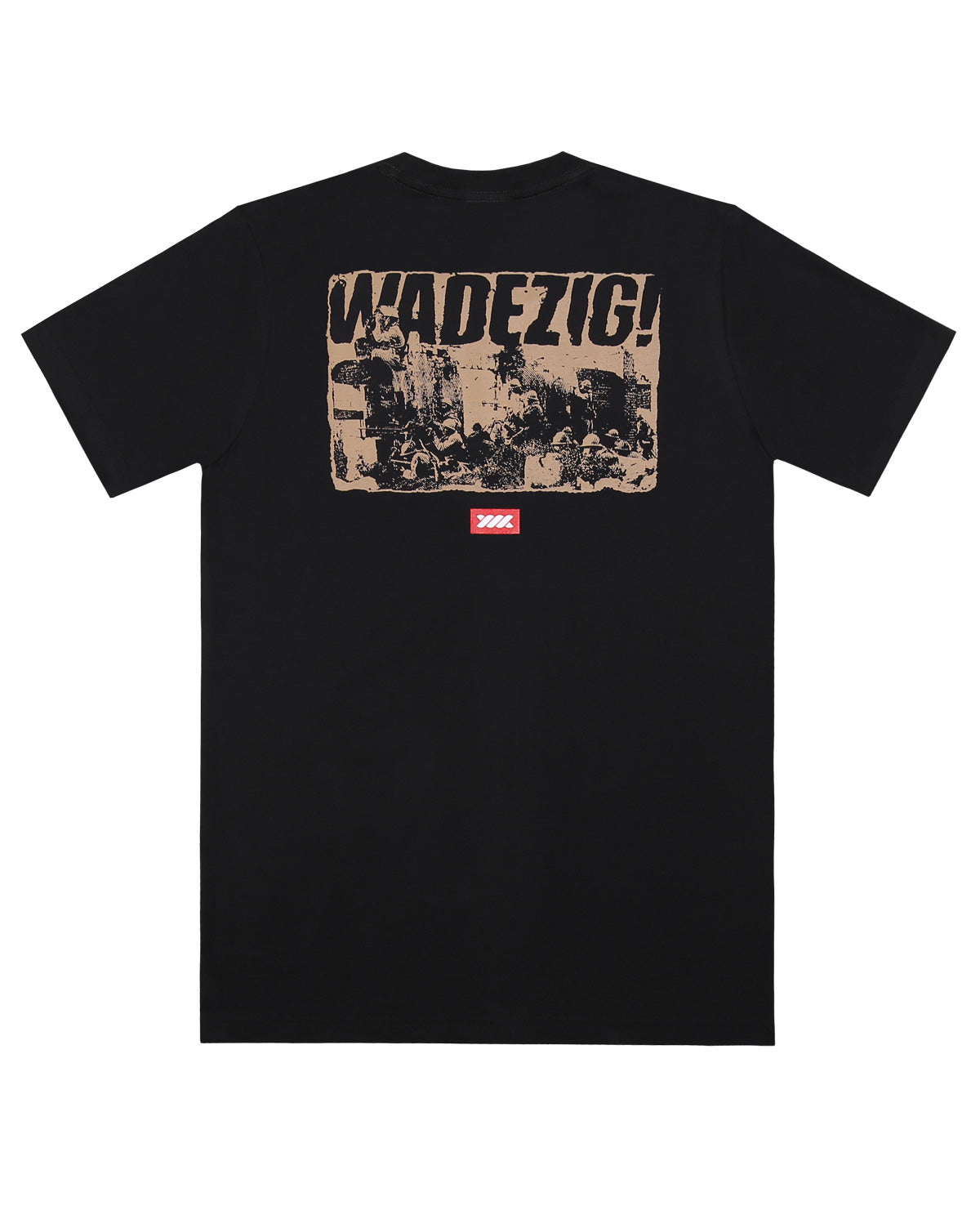 WADEZIG! T-SHIRT - HIDDING BLACK