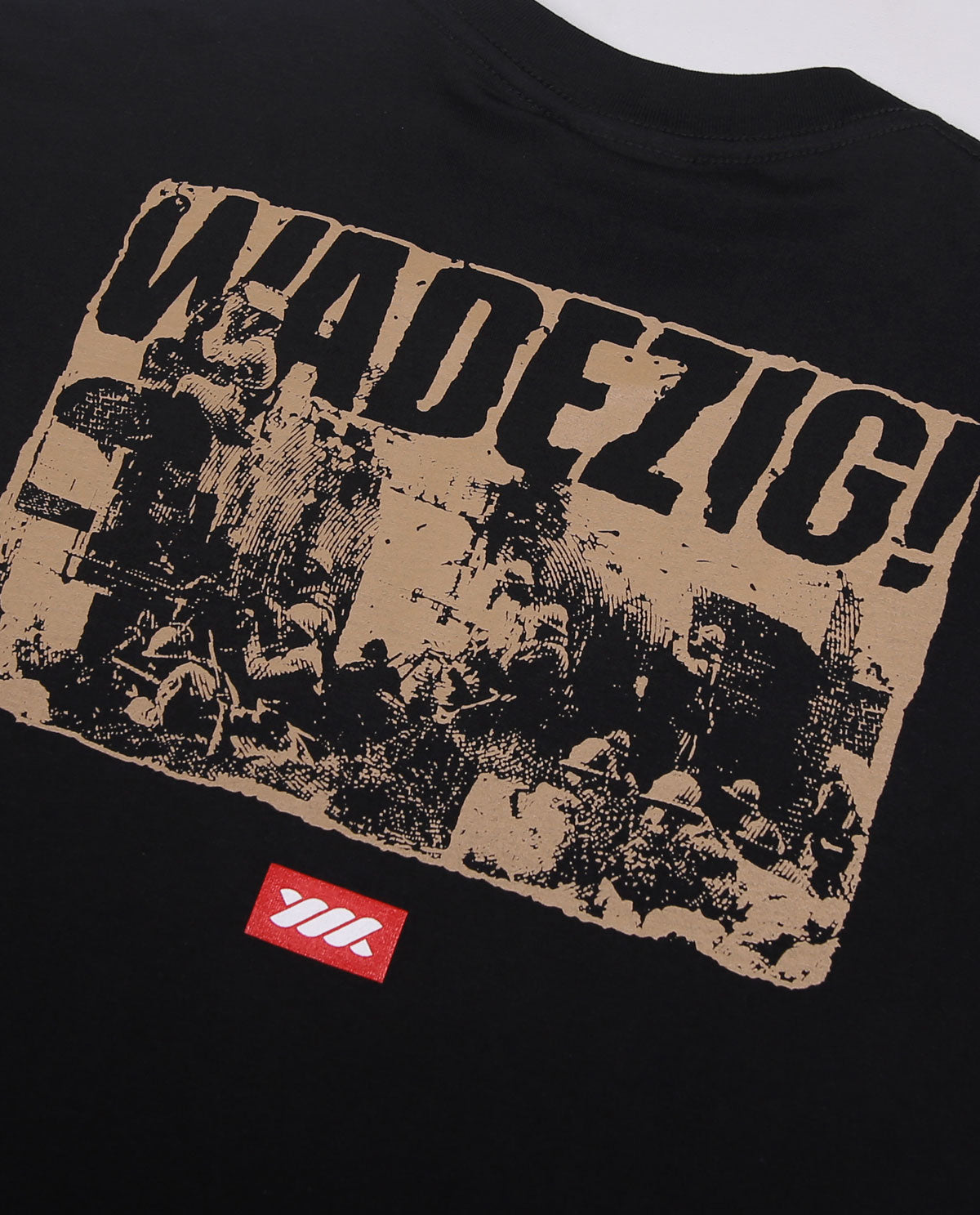 WADEZIG! T-SHIRT - HIDDING BLACK