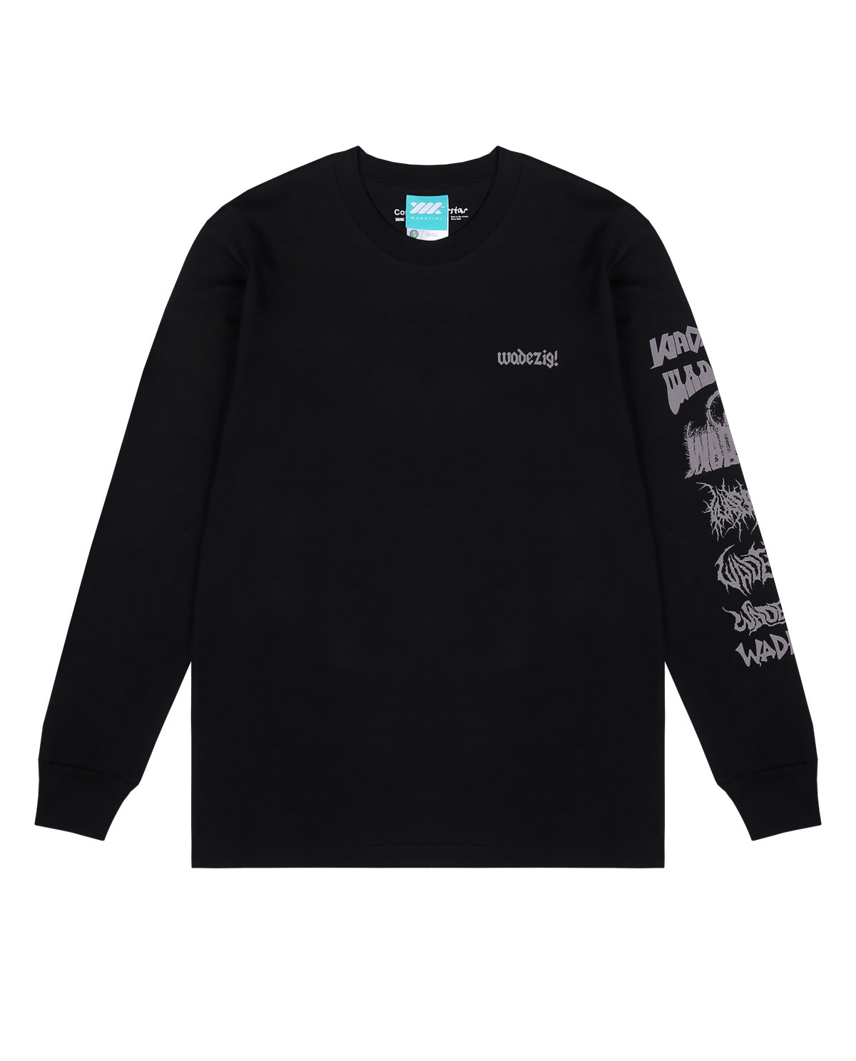 WADEZIG! T-SHIRT - PUBLISH LS BLACK