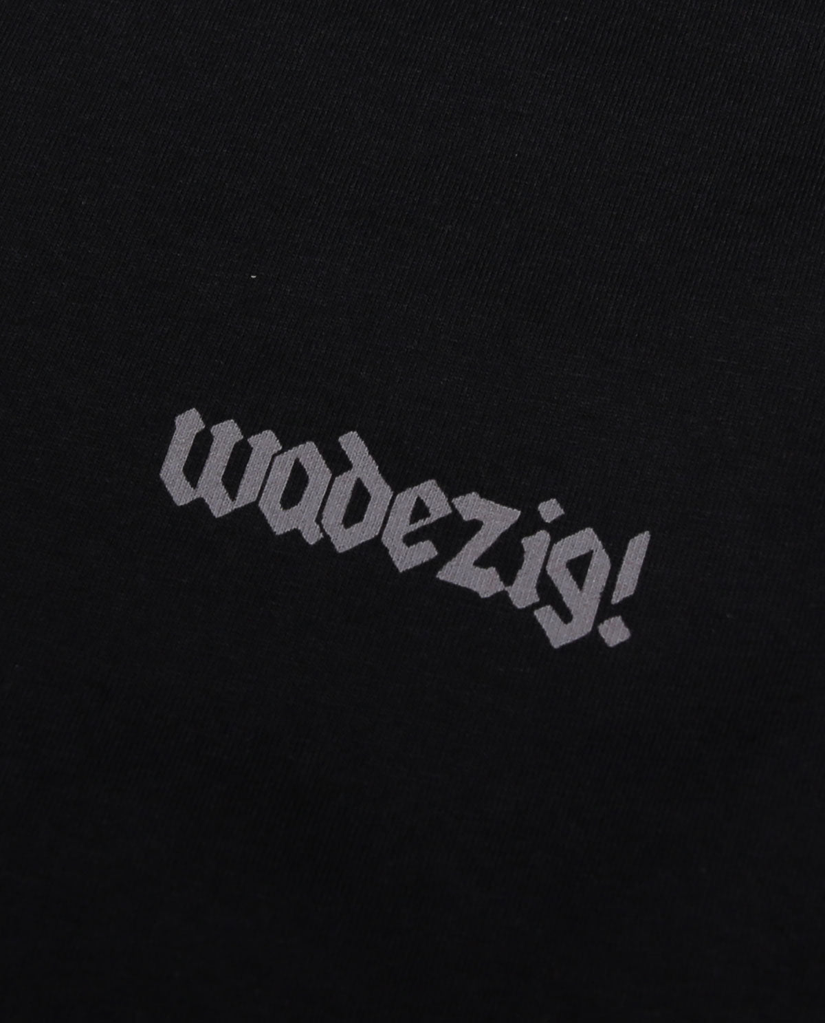 WADEZIG! T-SHIRT - PUBLISH LS BLACK