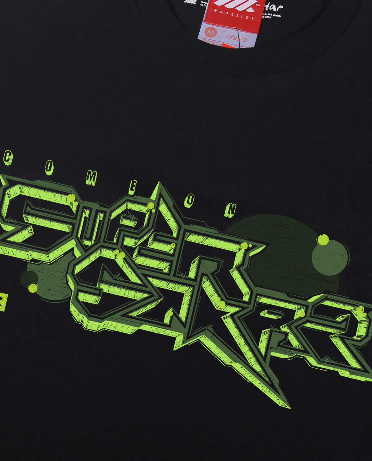 WADEZIG! T-SHIRT - REAK ARTIST SERIES SS BLACK