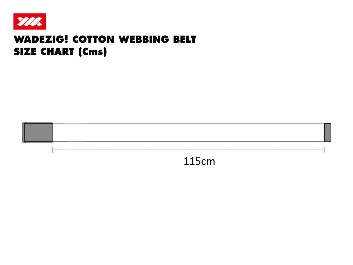 WADEZIG! BELT - CELEBRATE WEBBING BLACK